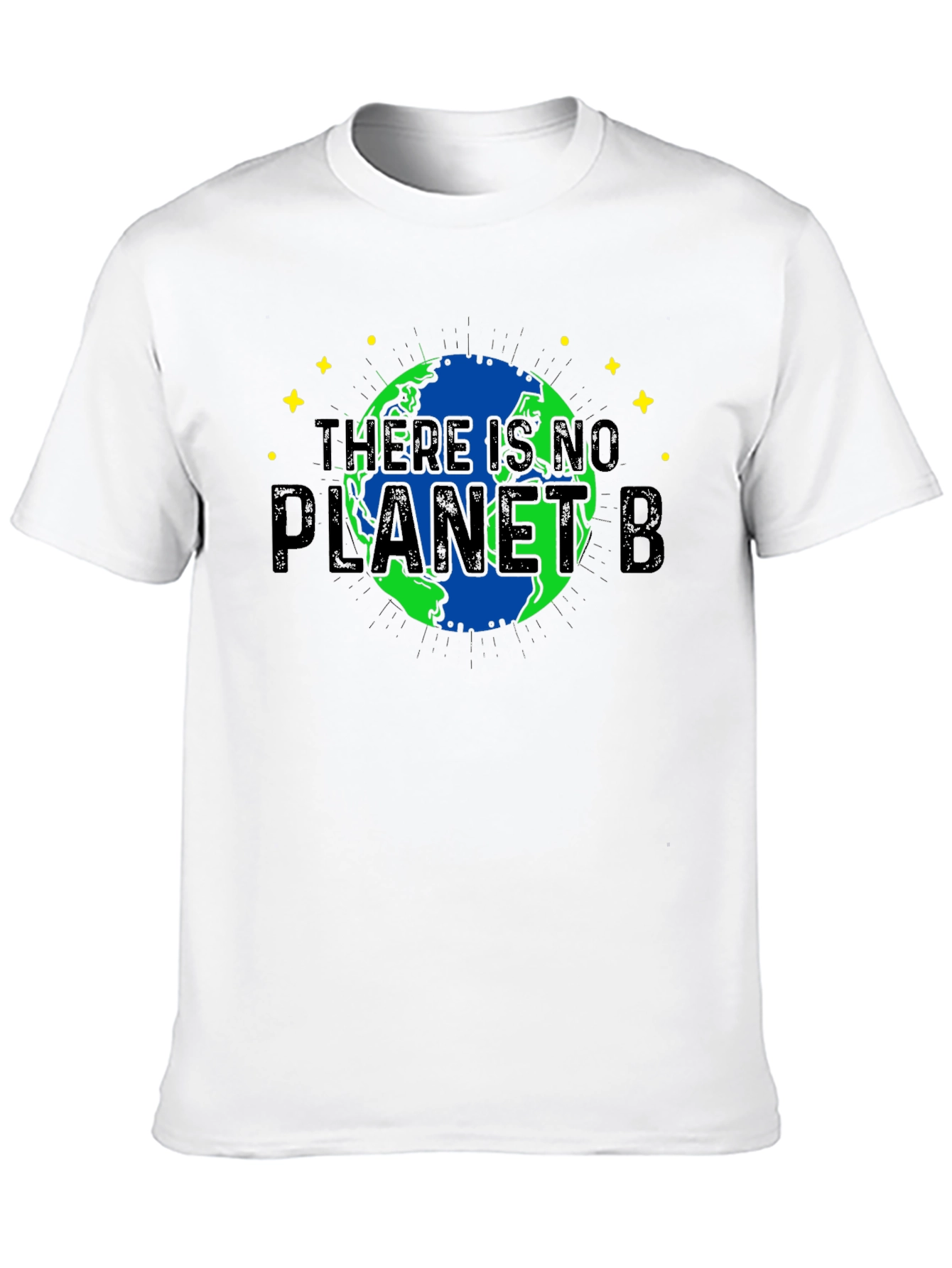 Black There Is No Planet B T-Shirt view 10