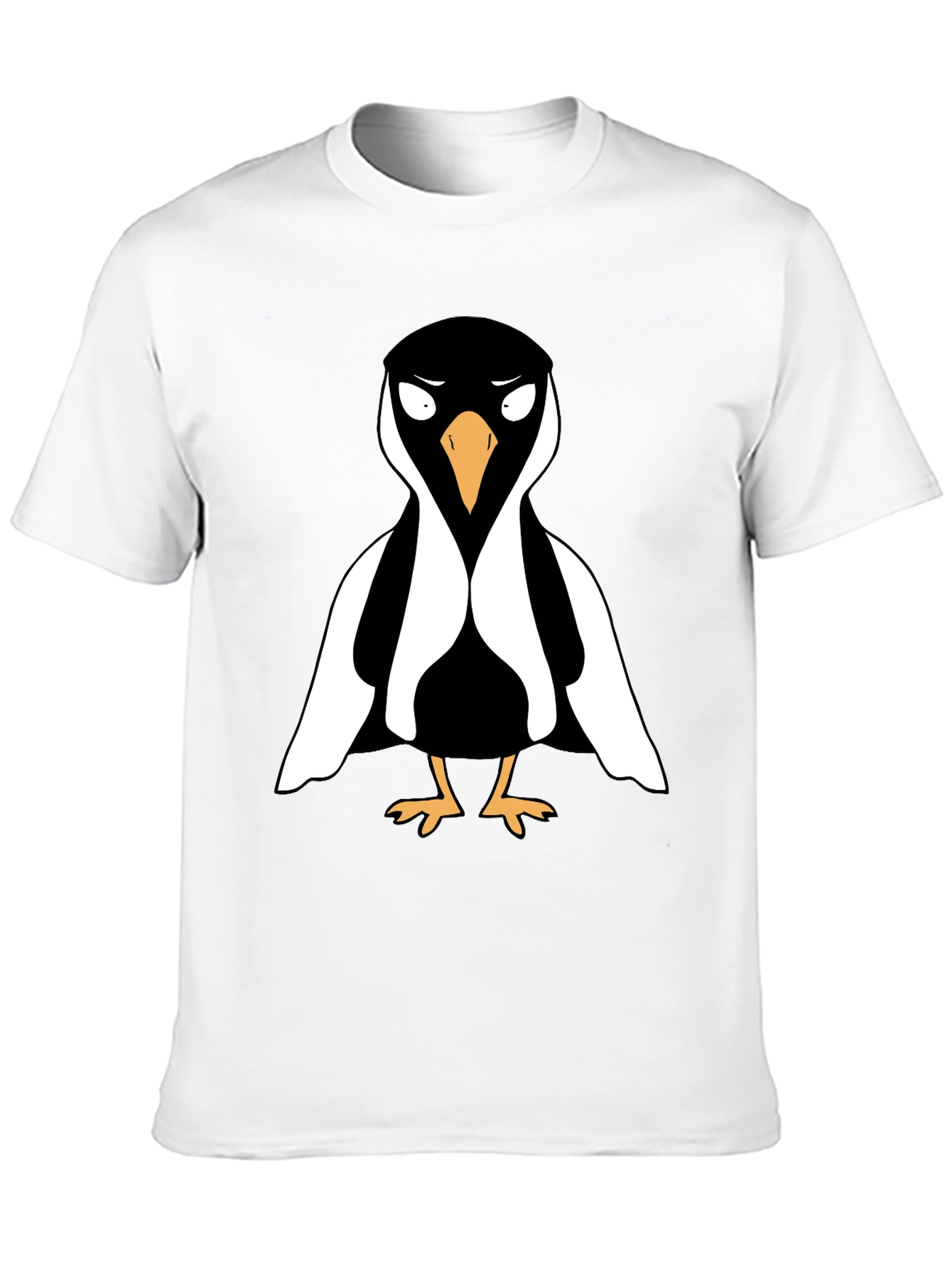 Black Cool Penguin Graphic Tee - Black T-Shirt view 10