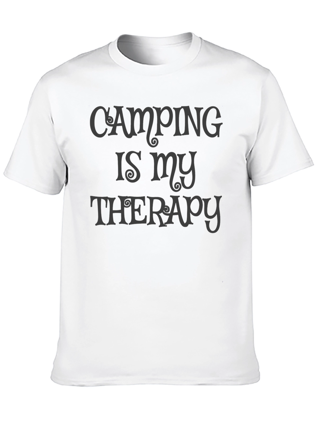 Black Camping is My Therapy T-Shirt view 10