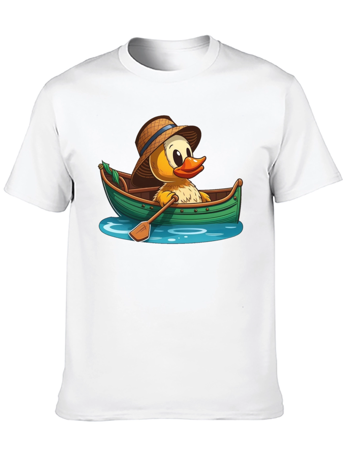 Black Duck in Boat Graphic T-Shirt view 10