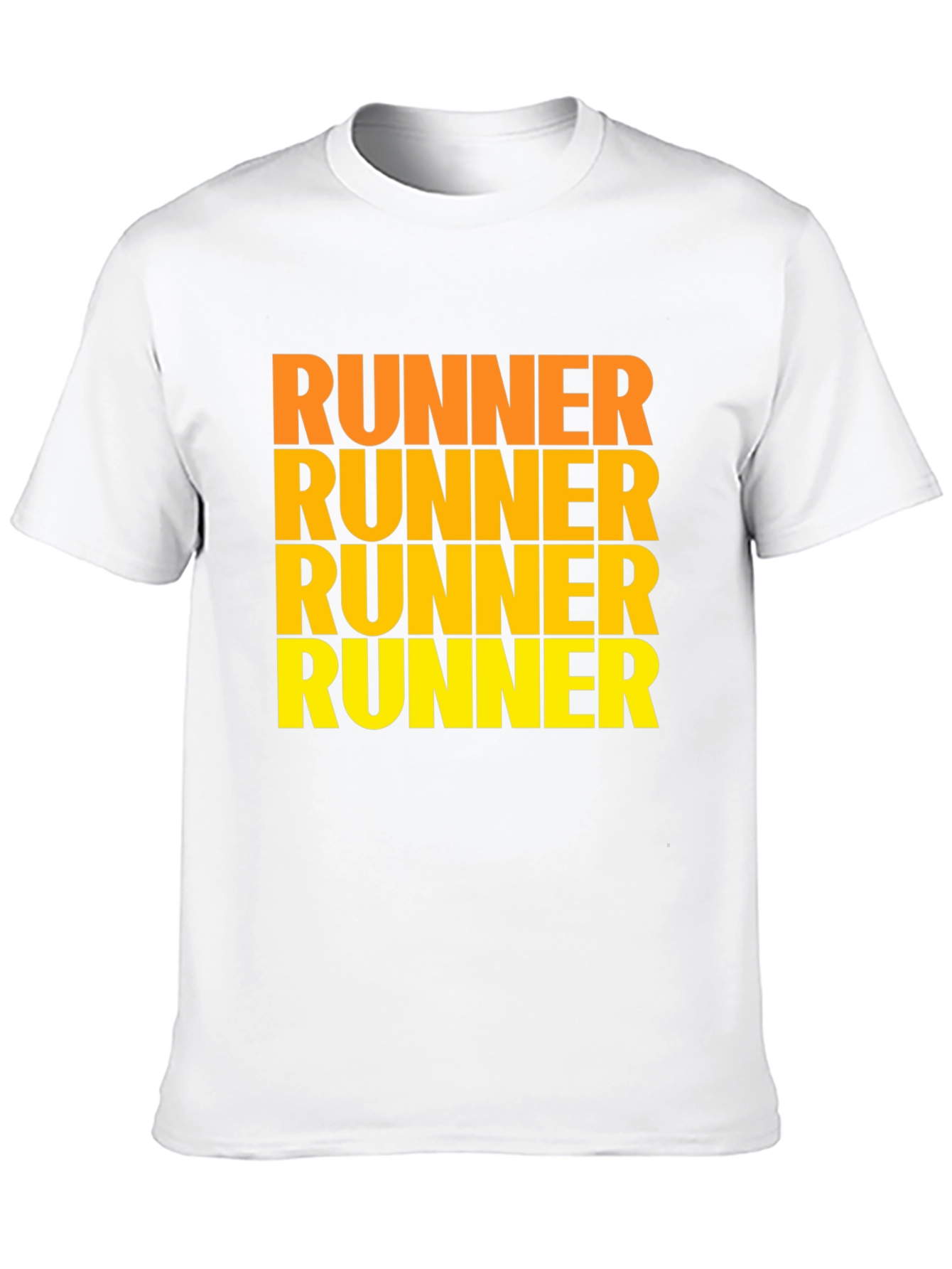 Runner Text Graphic Black T-Shirt - 10