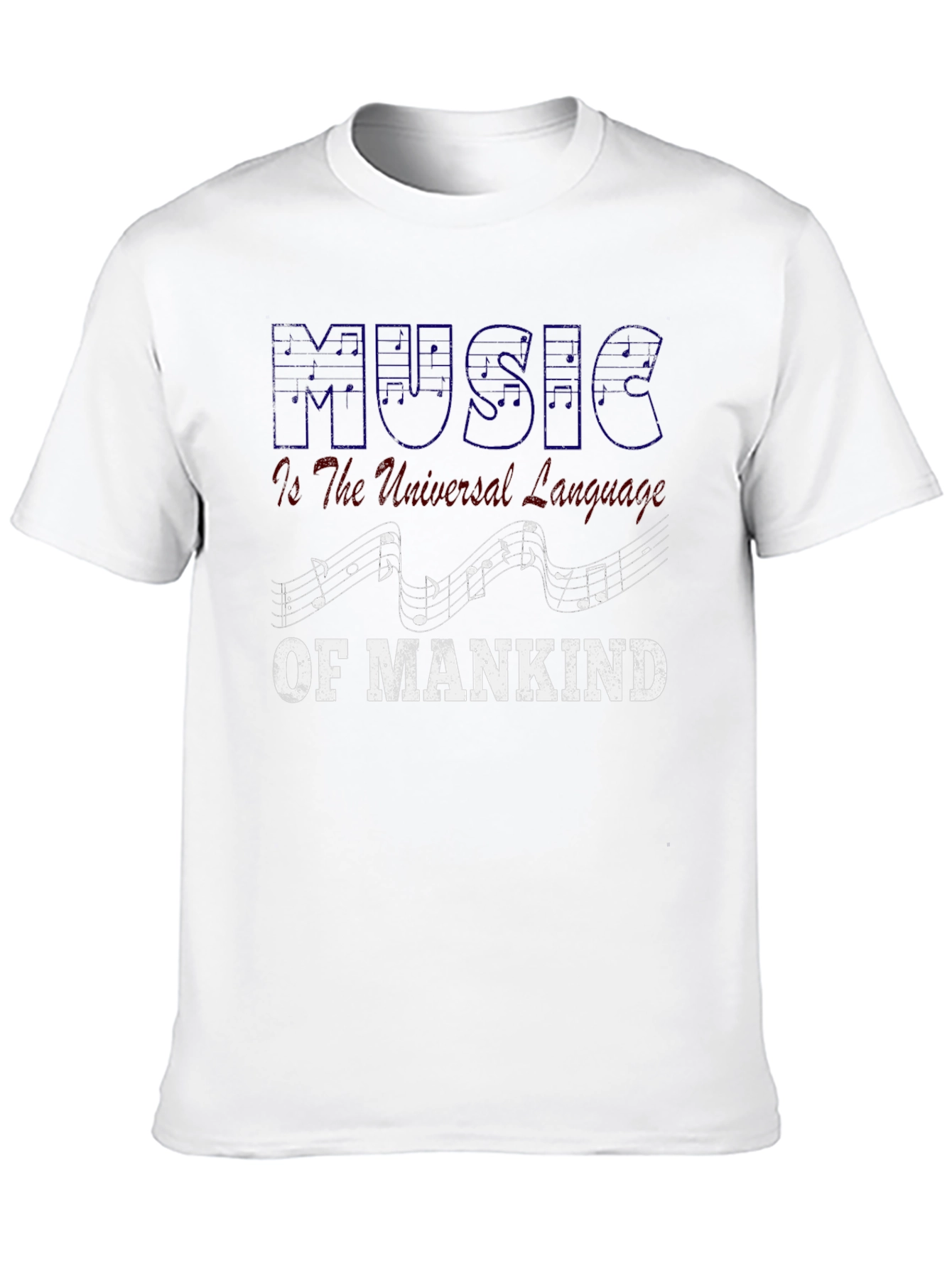 Black Music is the Universal Language Graphic Tee view 10
