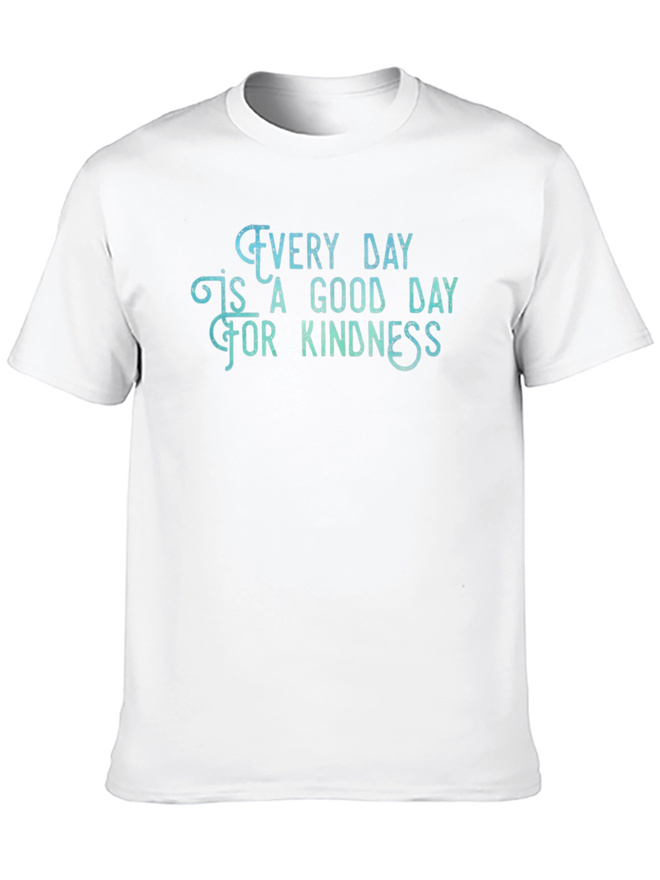 Black Kindness Everyday Graphic Tee - Black Unisex view 10
