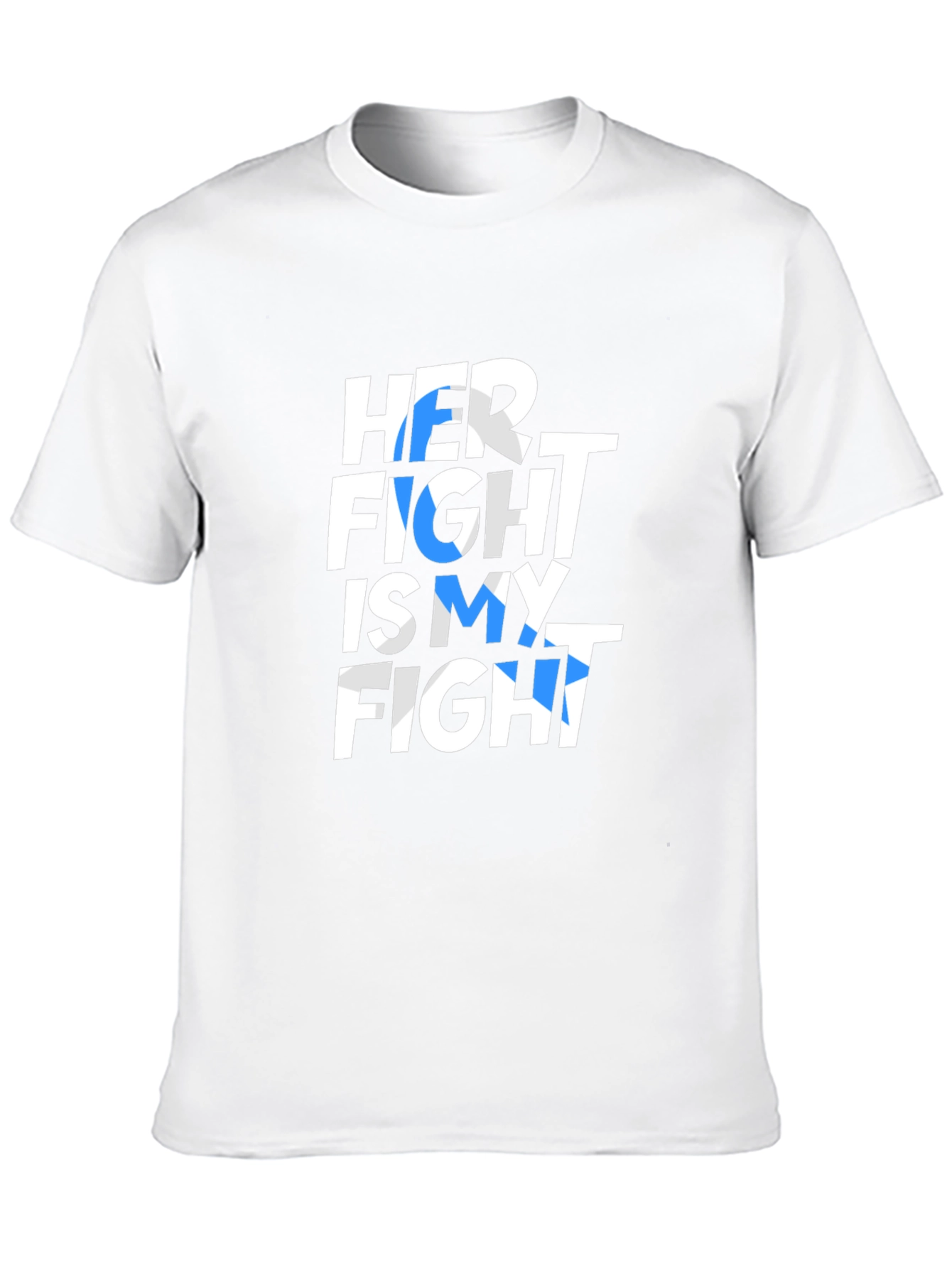 Black Her Fight is My Fight T-Shirt view 10