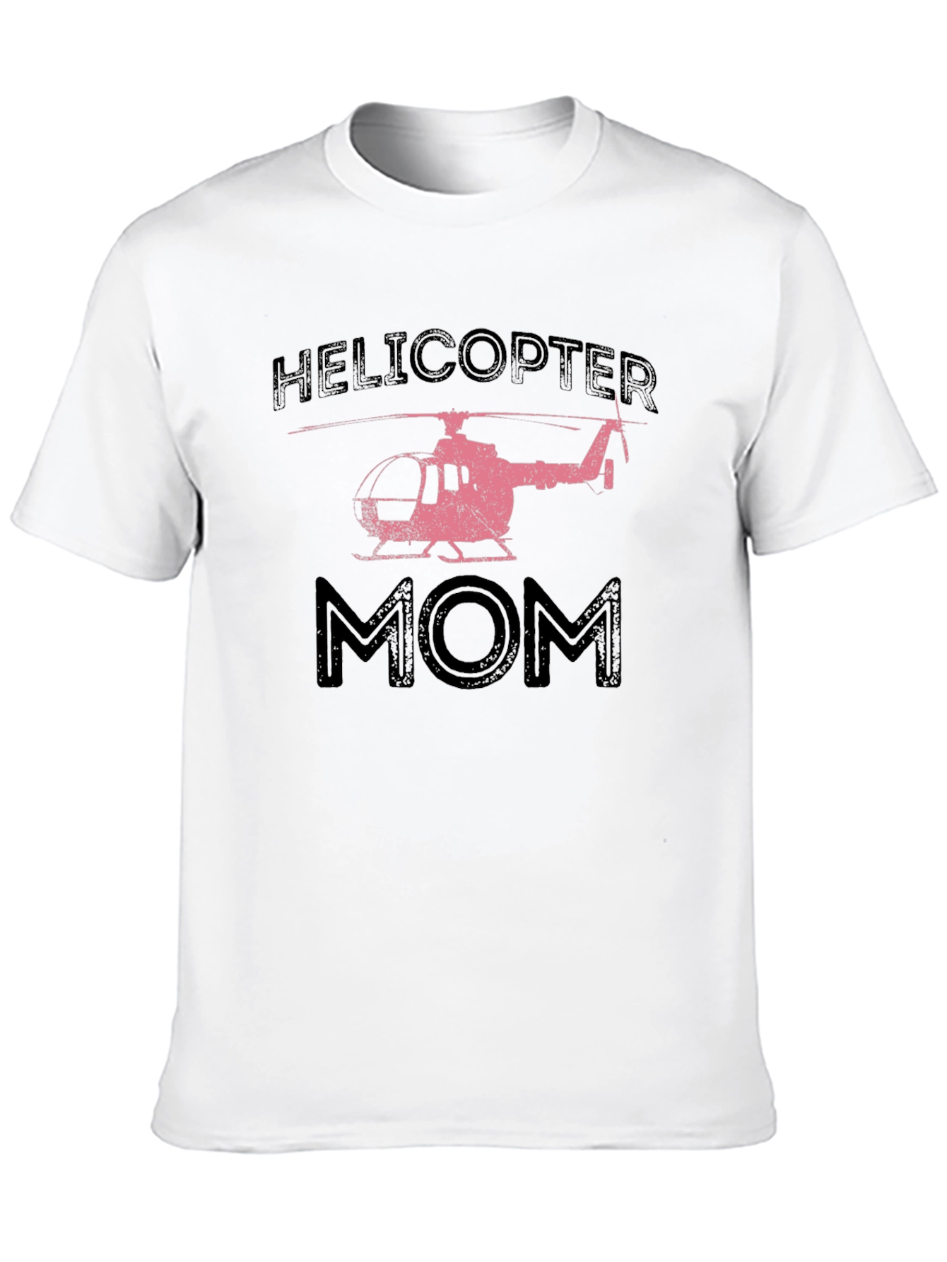 Black Helicopter Mom T-Shirt - Trendy Graphic Tee view 10