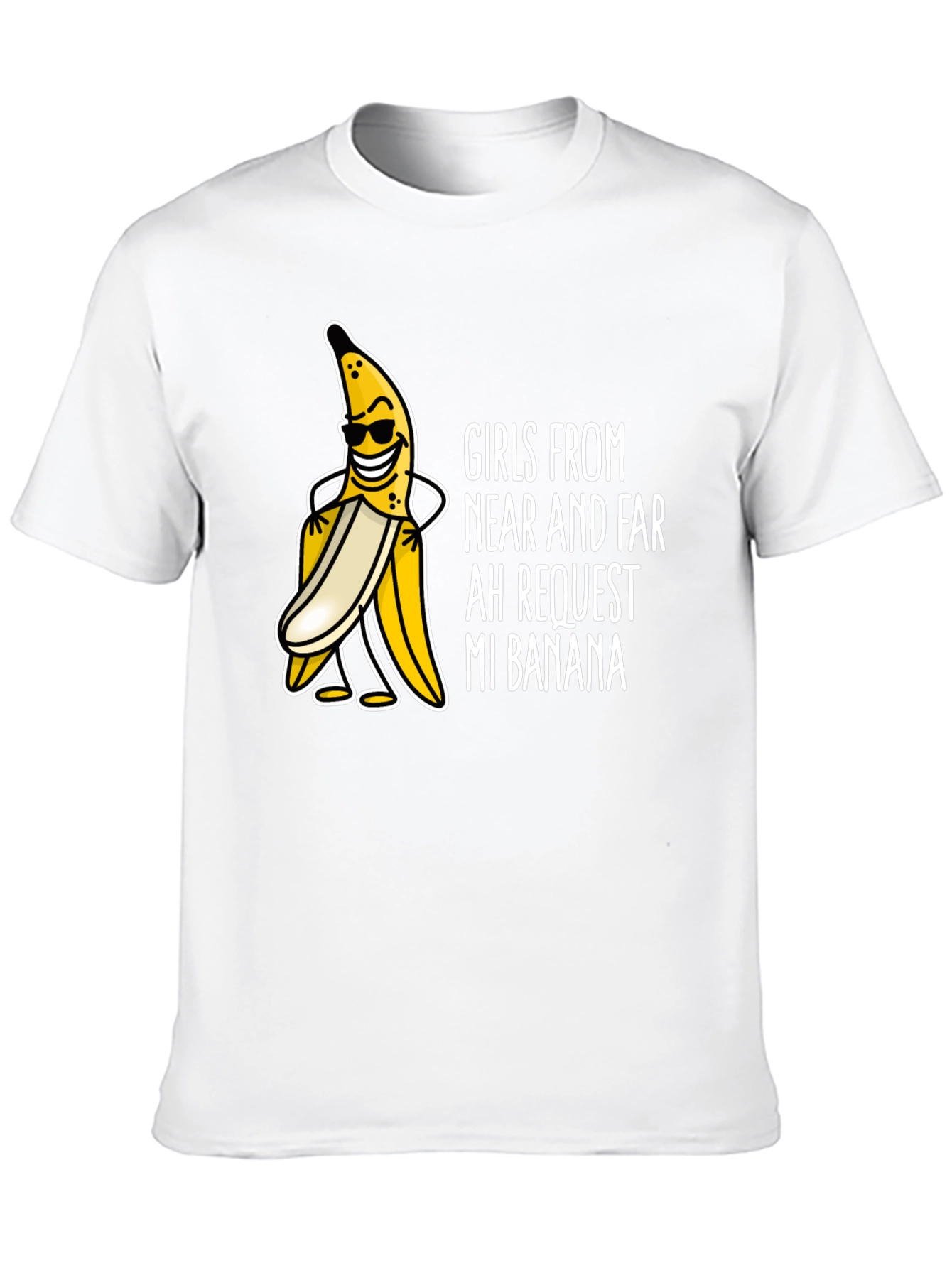 Black Girls Want My Banana T-Shirt view 10
