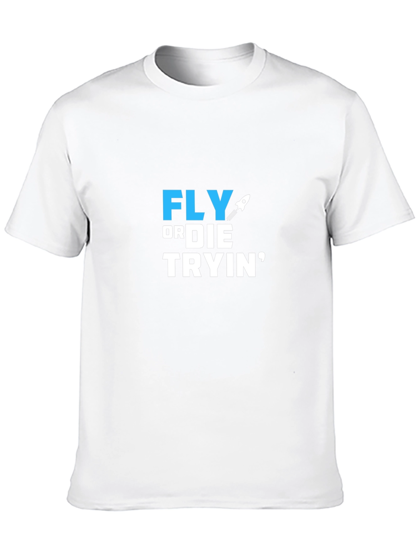 Black Fly or Die Tryin' Graphic T-Shirt view 10