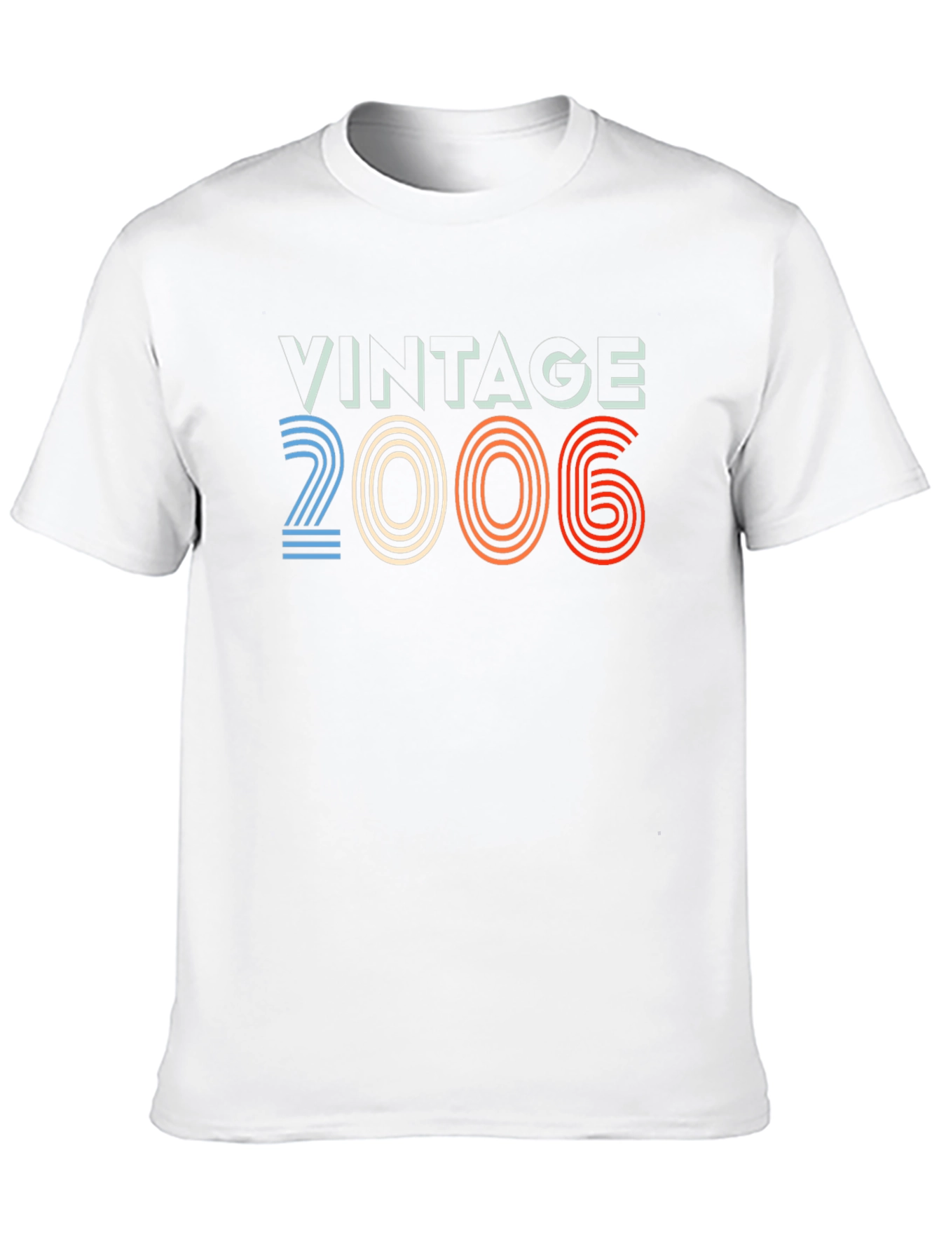 Black Vintage 2006 Graphic Tee - Retro Style view 10