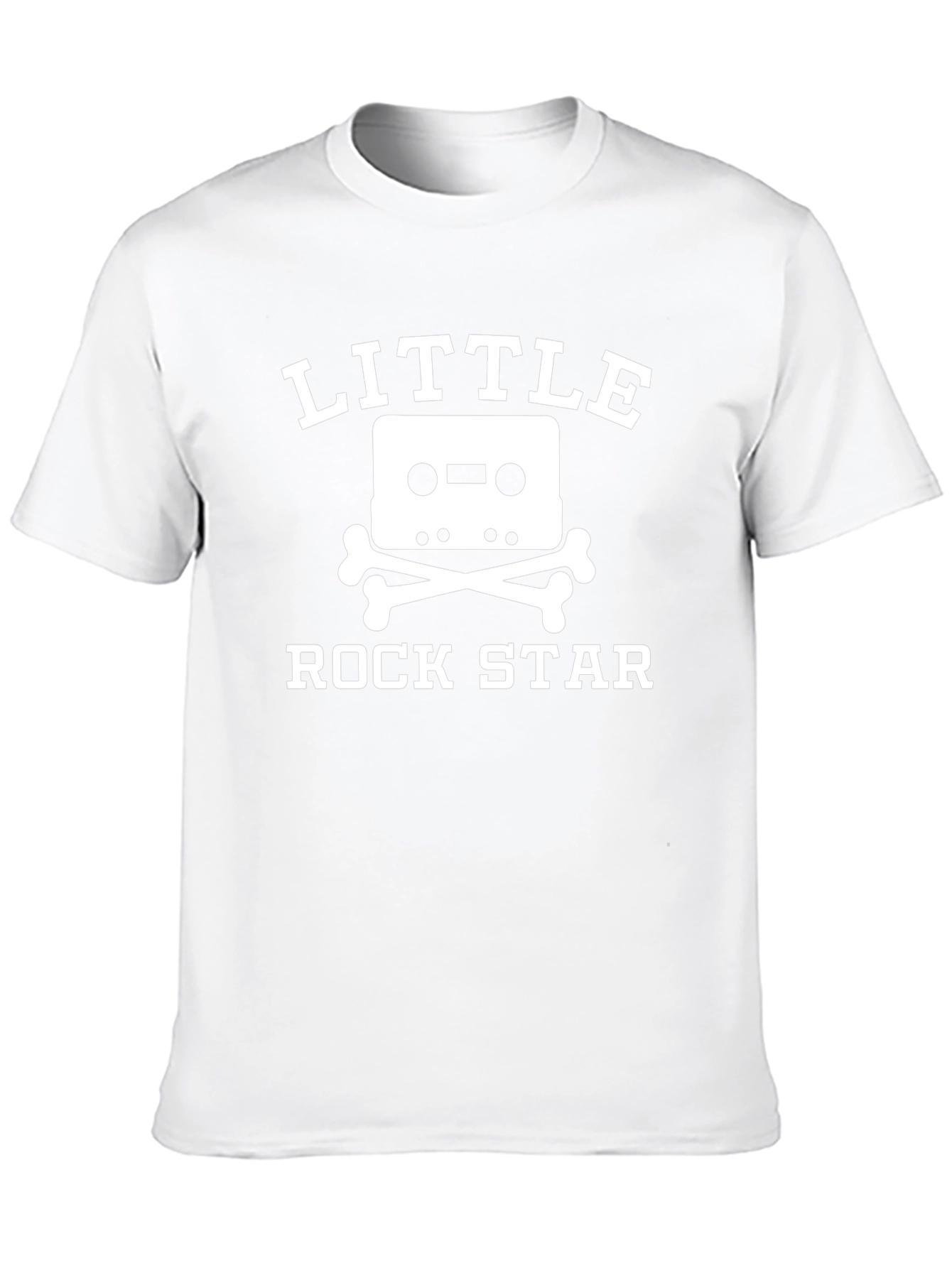 Black Little Rock Star Graphic Tee - Black view 10