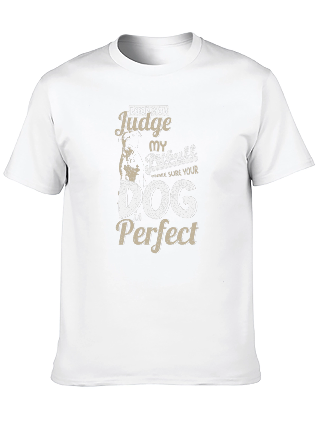 Black Before You Judge My Pitbull T-Shirt view 10
