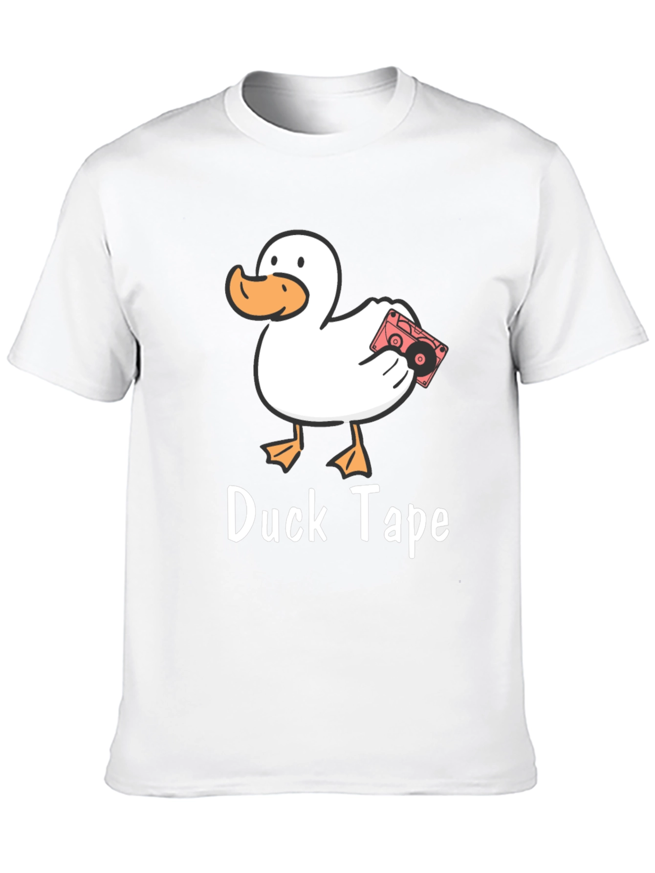 Black Duck Tape Funny Graphic Tee view 10
