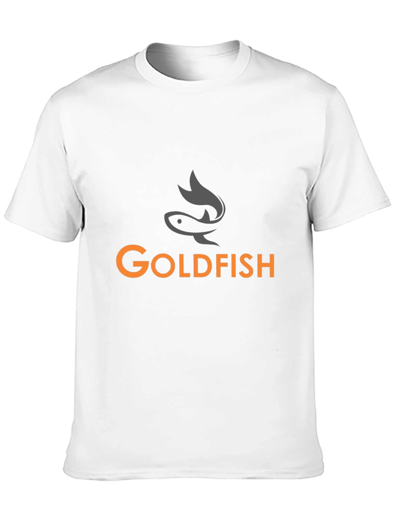 Black Goldfish Graphic Tee - Black Cotton T-Shirt view 10