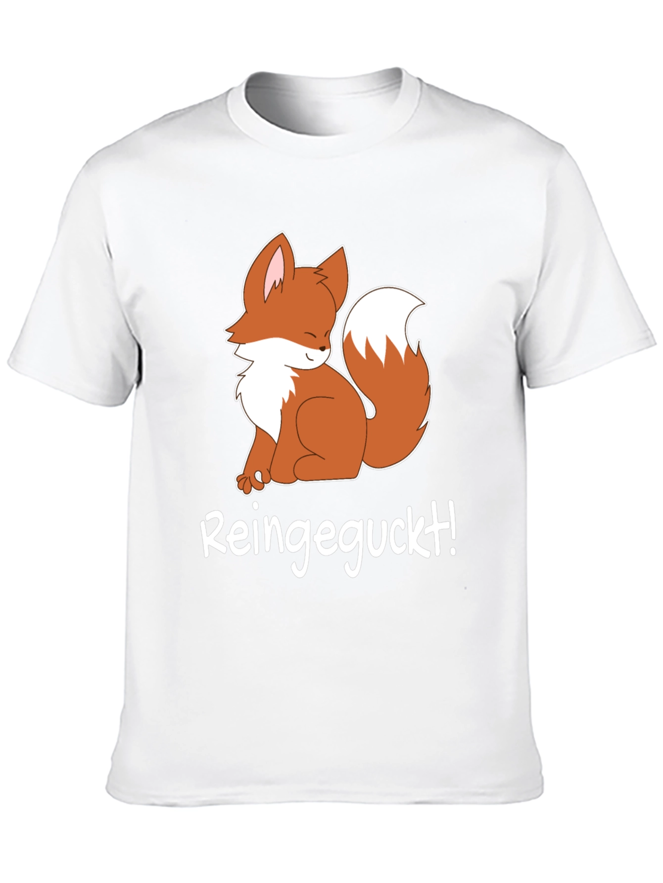 Black Cute Fox Graphic T-Shirt - Reingeguckt! view 10