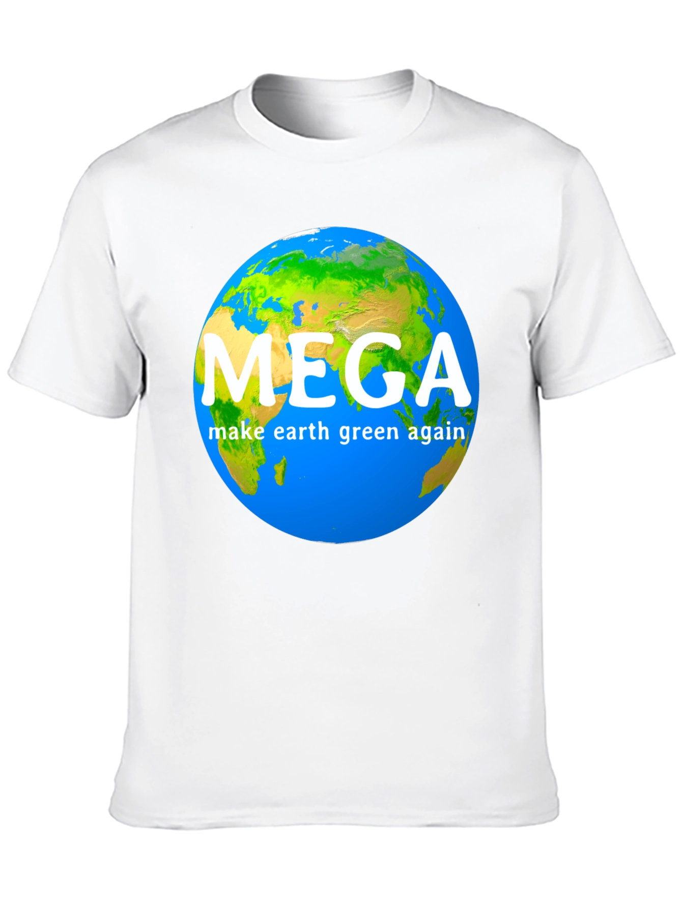 Black MEGA Make Earth Green Again T-Shirt view 10