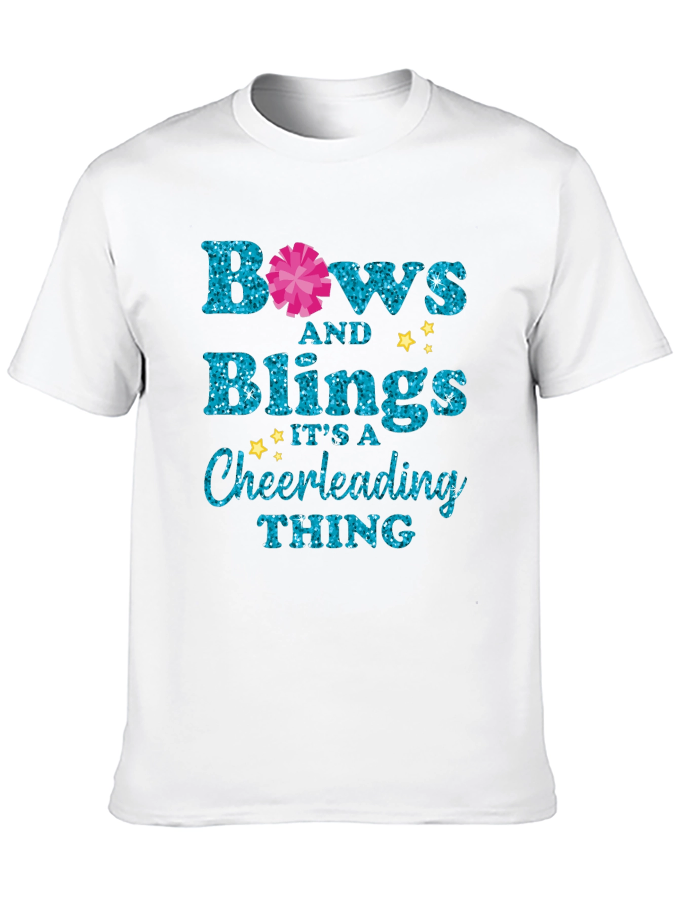 Bows and Bling Cheer Tee - 10