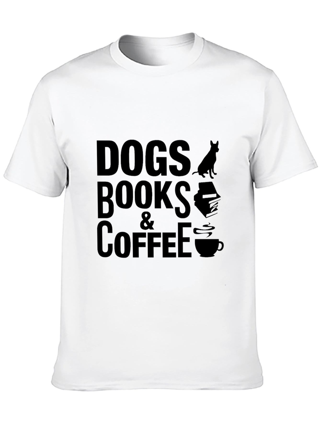 Black Dogs Books & Coffee Graphic Tee view 10