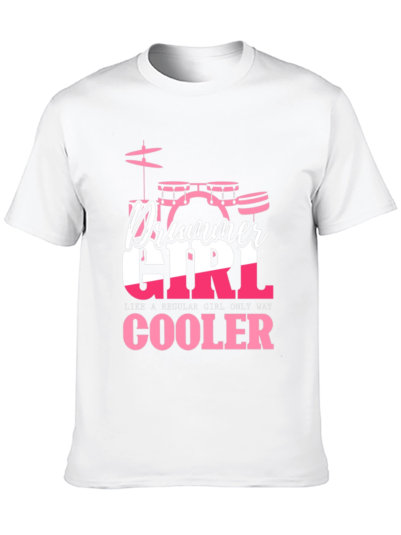 Black Drummer Girl Tee - Cooler Than Regular! view 10