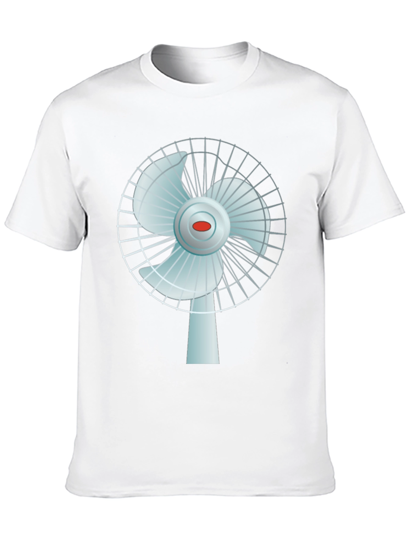 Black Novelty Fan Graphic T-Shirt view 10
