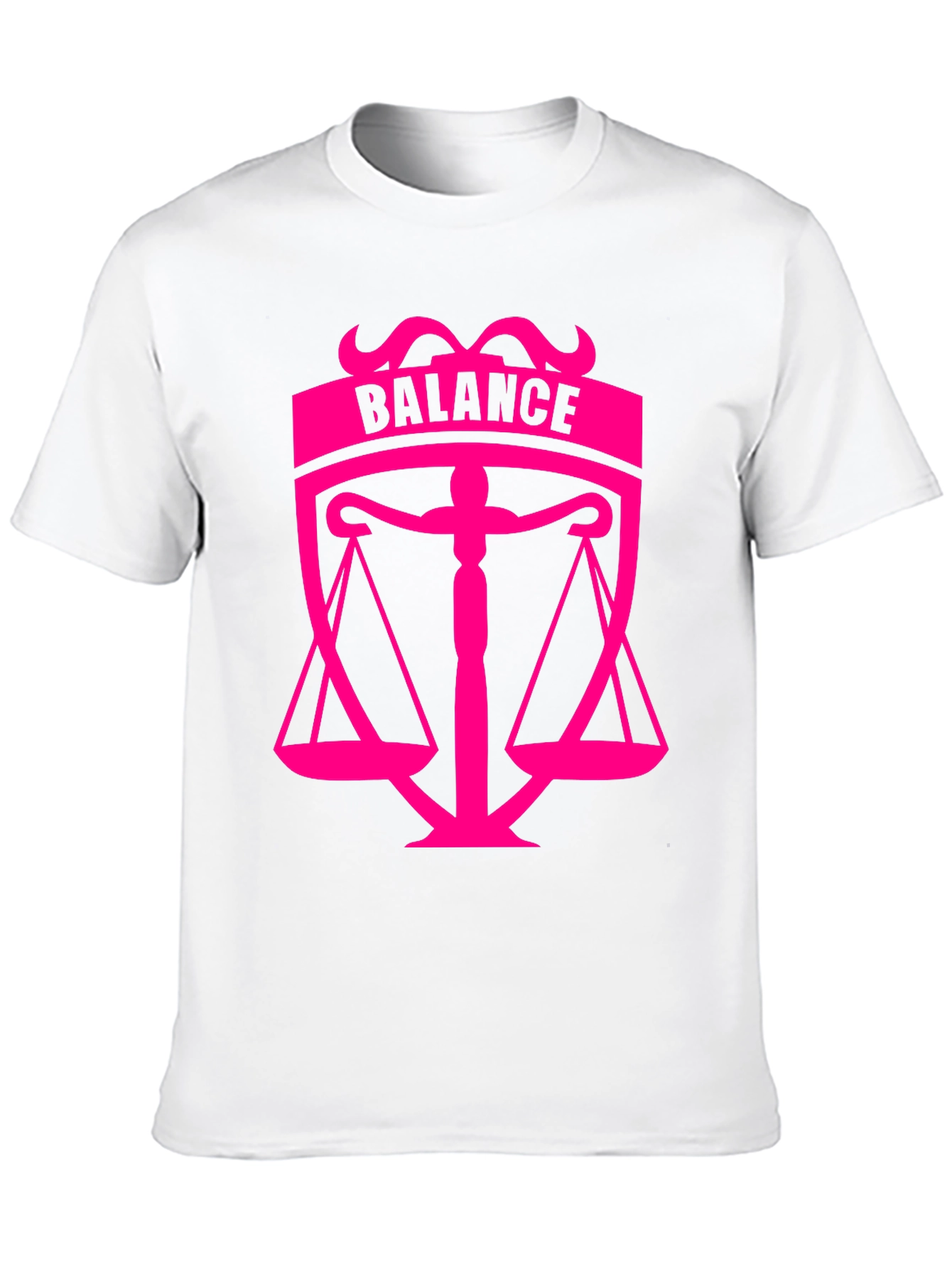 Black Balance Graphic Black T-Shirt view 10
