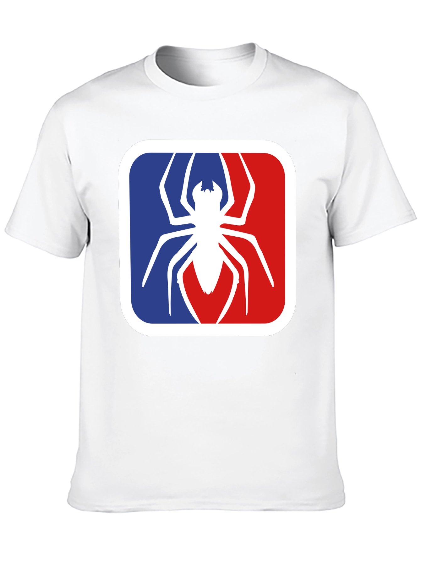 Black Spider Graphic Tee - Black Cotton Blend T-Shirt view 10