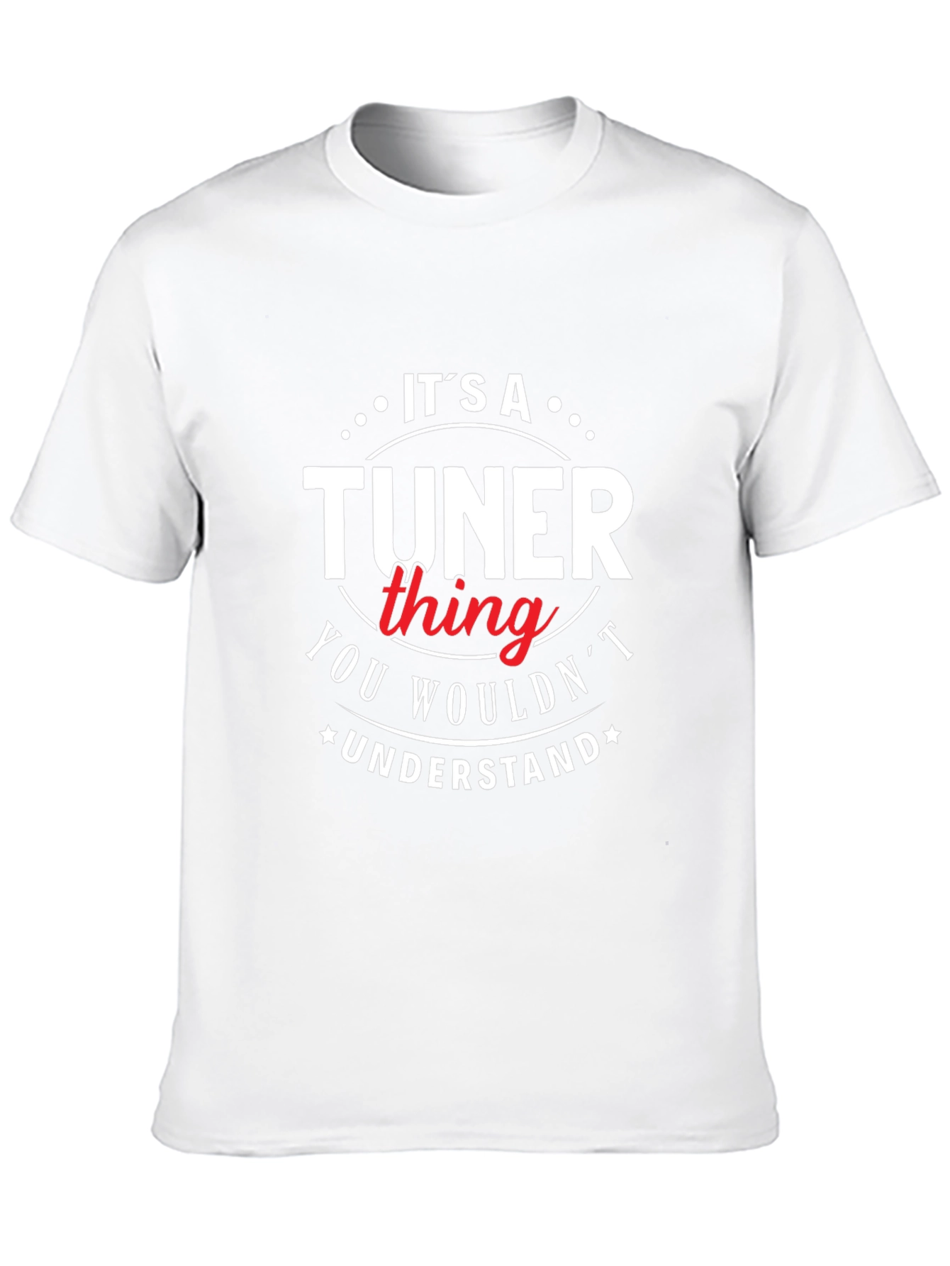 Black It's a Tuner Thing T-Shirt view 10