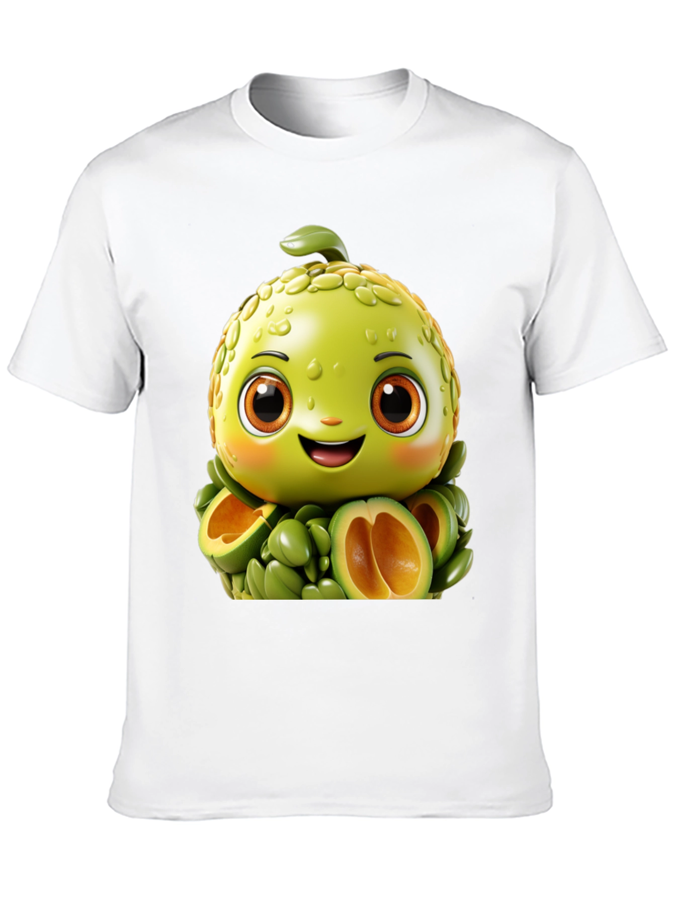 Black Avocado Character T-Shirt view 10