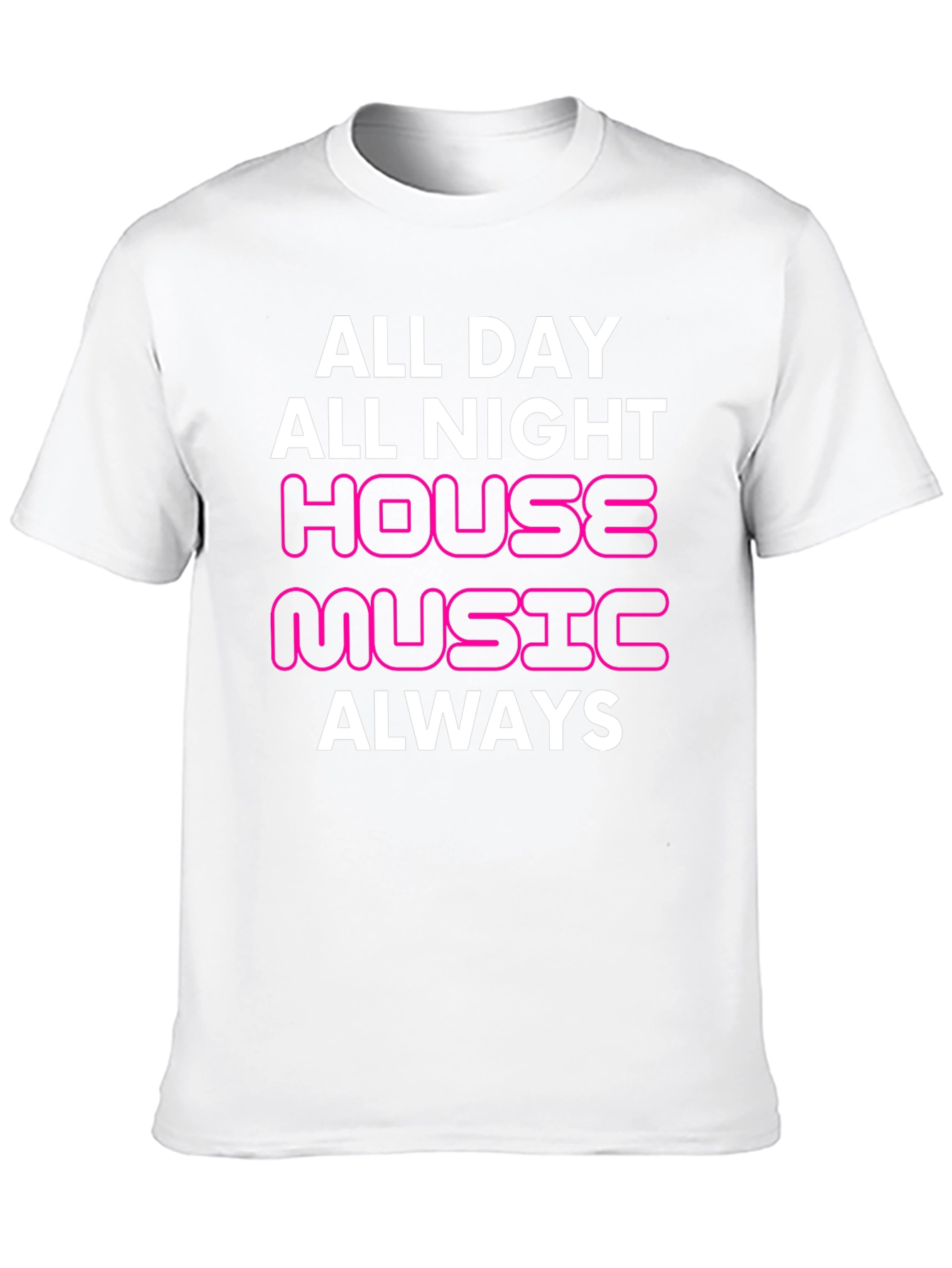 Black House Music Always T-Shirt view 10