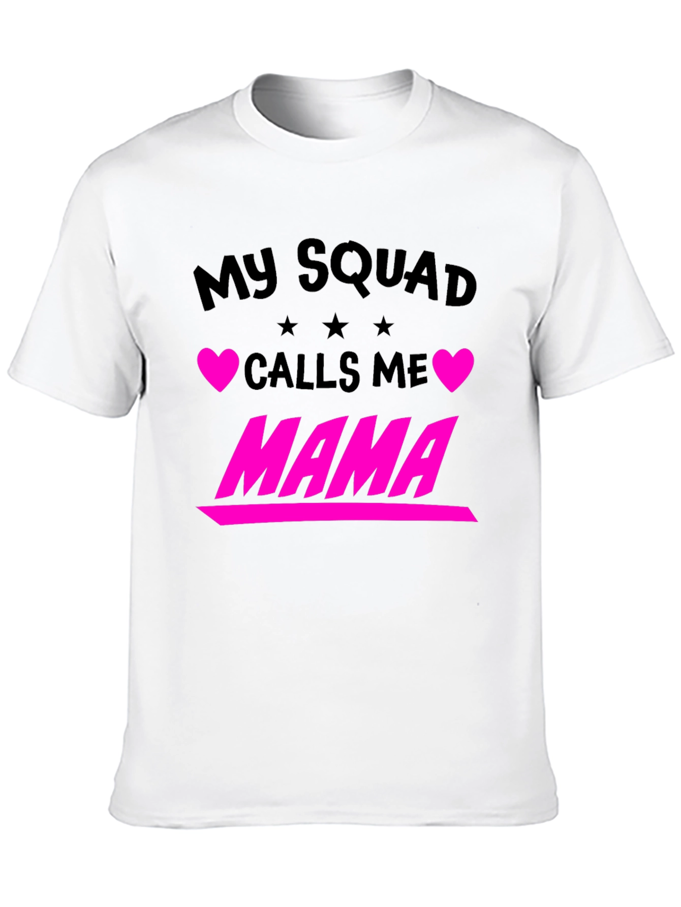 Black My Squad Calls Me Mama Graphic Tee view 10