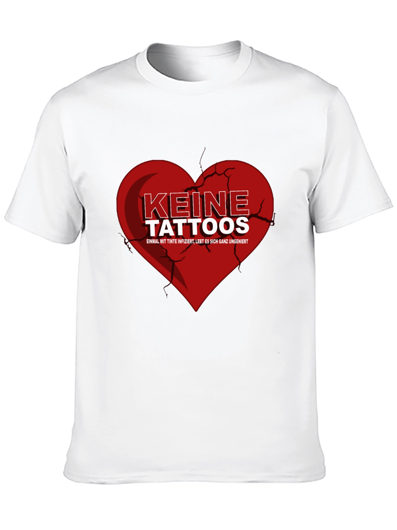 Black Keine Tattoos Graphic Tee - Black view 10