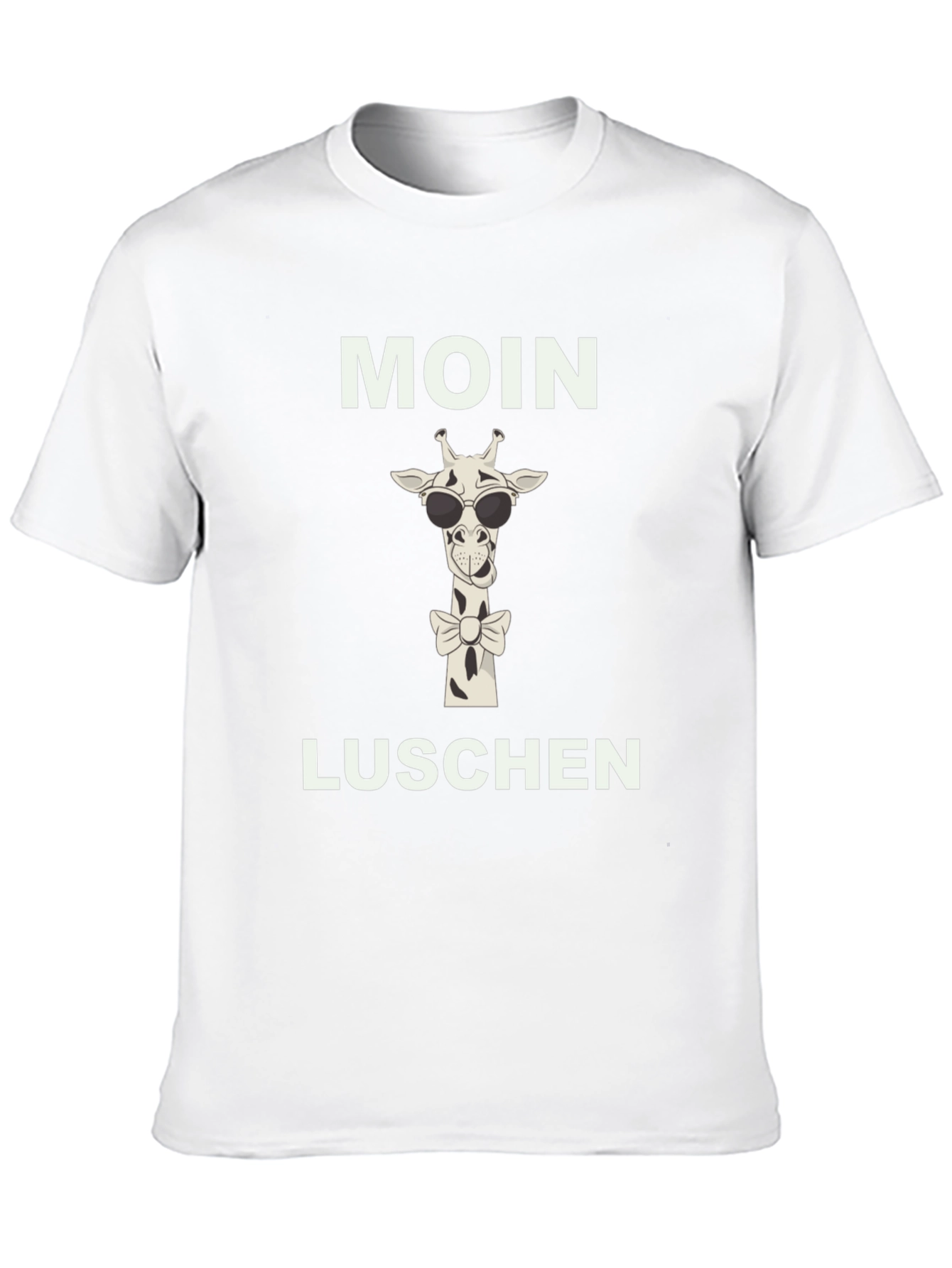Black Moin Luschen Giraffe Graphic Tee view 10