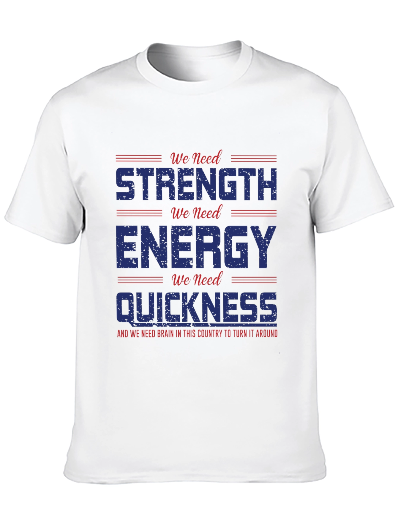 Black Strength Energy Quickness Graphic Tee view 10