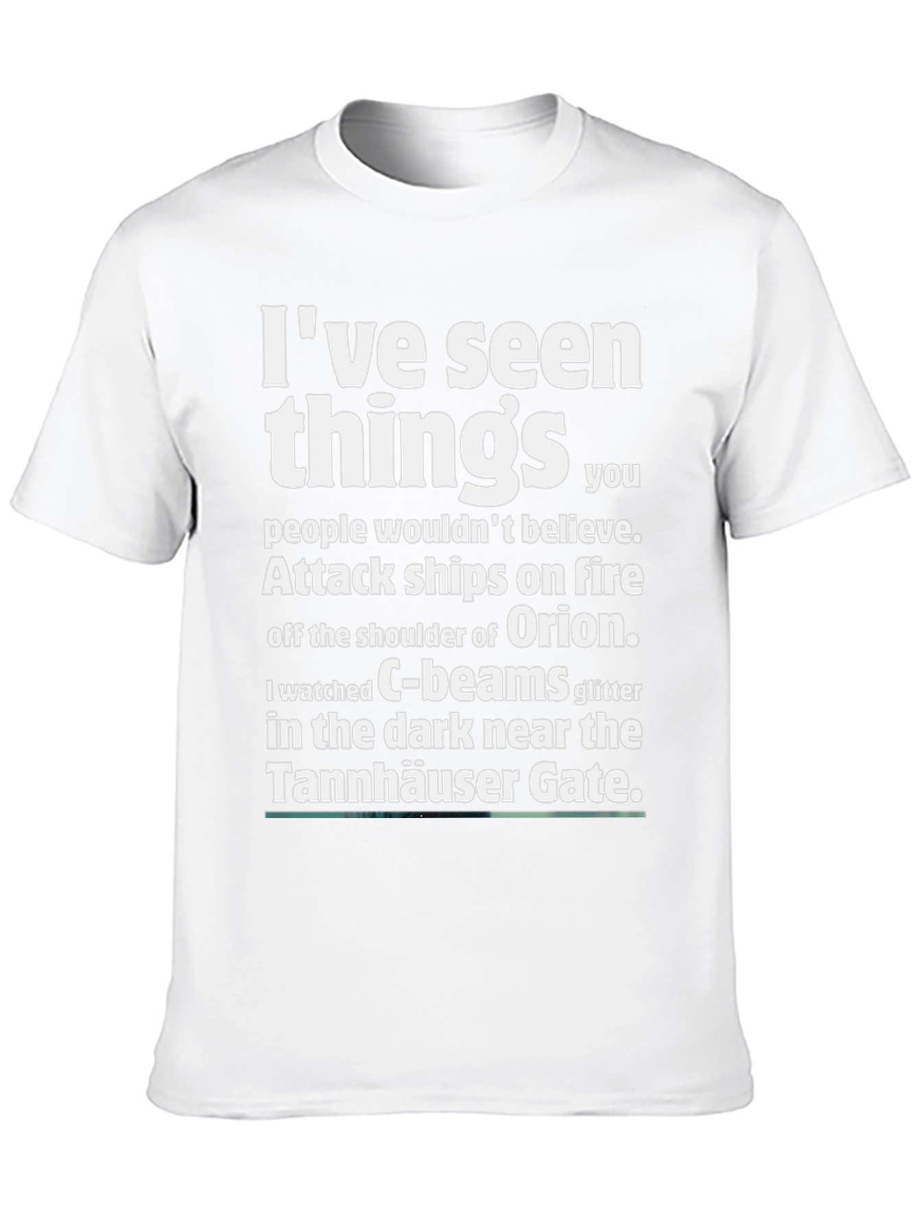 Black I've Seen Things Graphic T-Shirt view 10