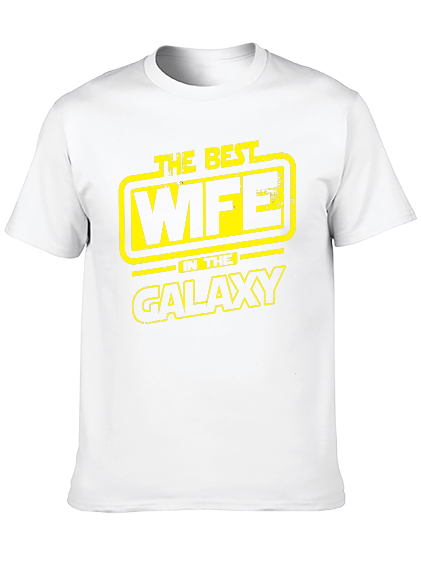 Black Best Wife in the Galaxy Graphic T-Shirt view 10