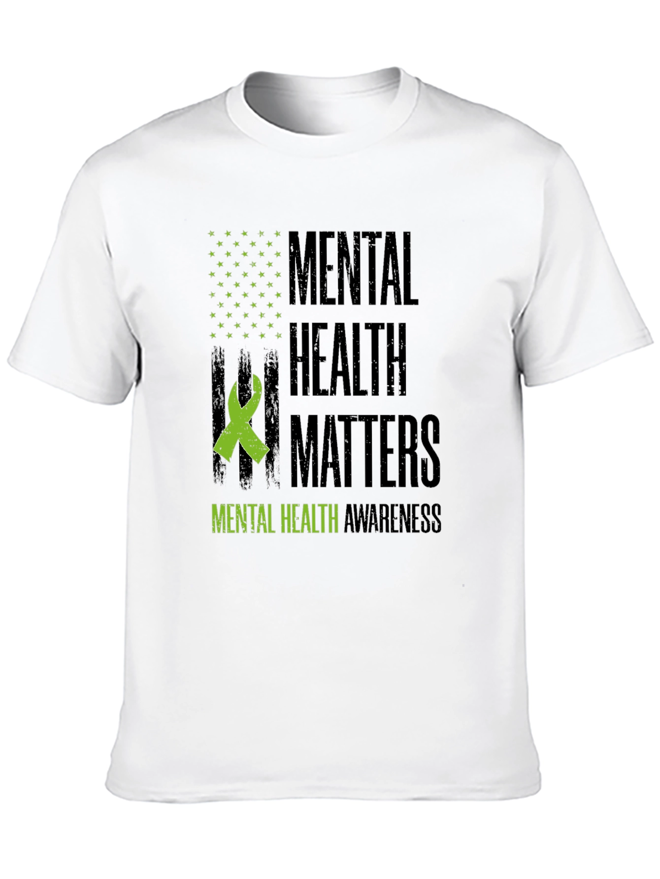 Black Mental Health Awareness T-Shirt view 10