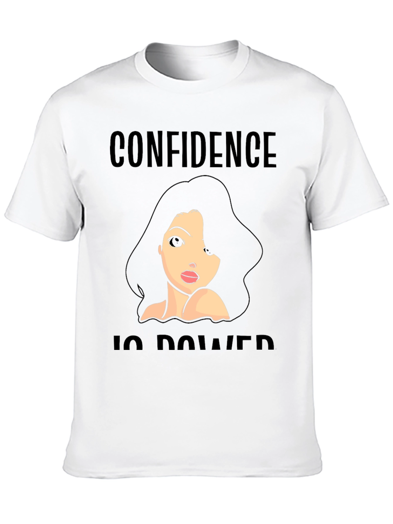 Black Confidence is Power Graphic T-Shirt view 10