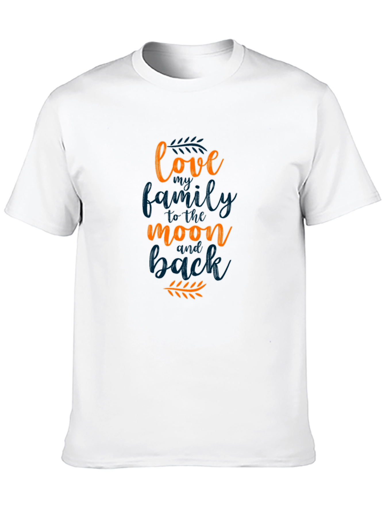 Black Love My Family T-Shirt - Cute Graphic Tee view 10
