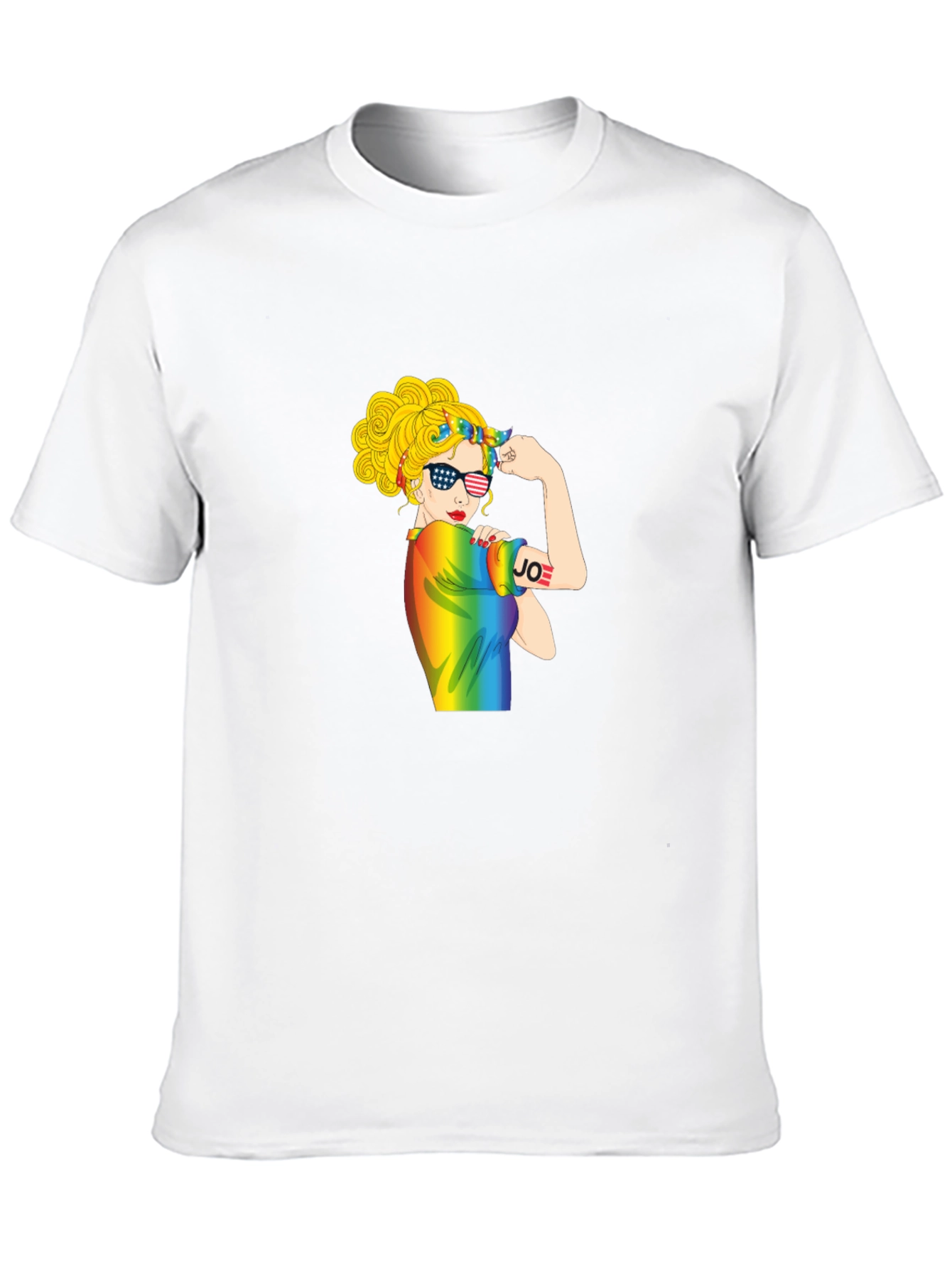 Black Empowered Woman Pride T-Shirt view 10