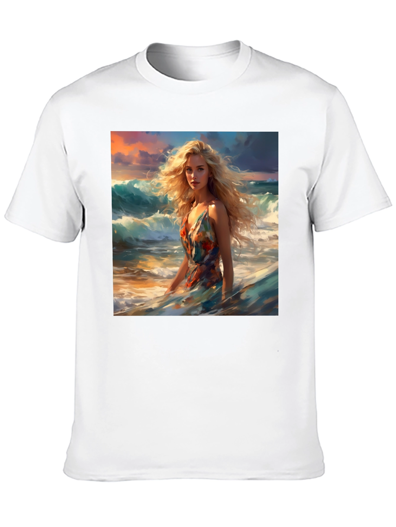 Black Ocean Dream T-Shirt - Stunning Art Print view 10