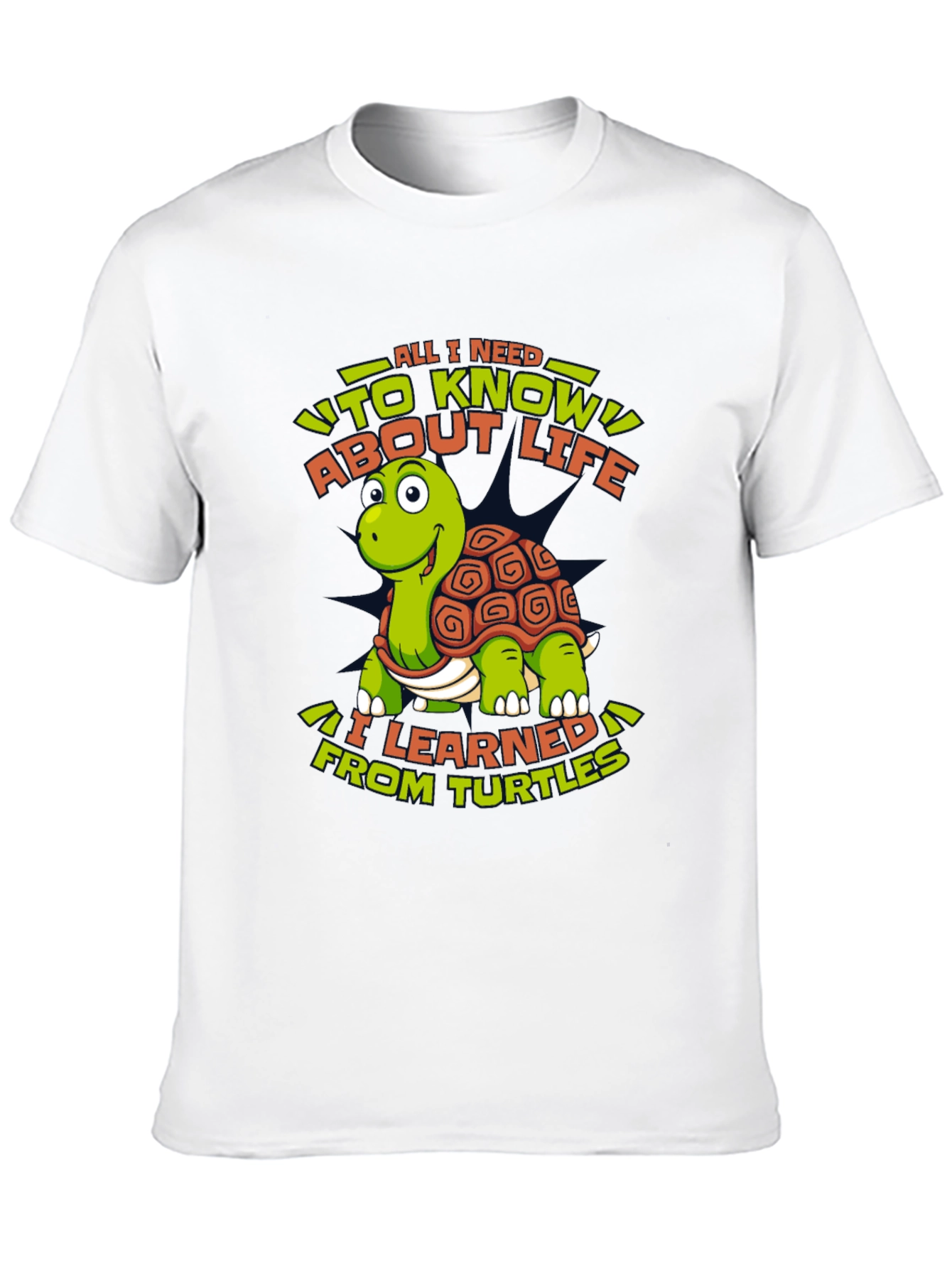 Black Turtle Life Lesson Graphic Tee view 10