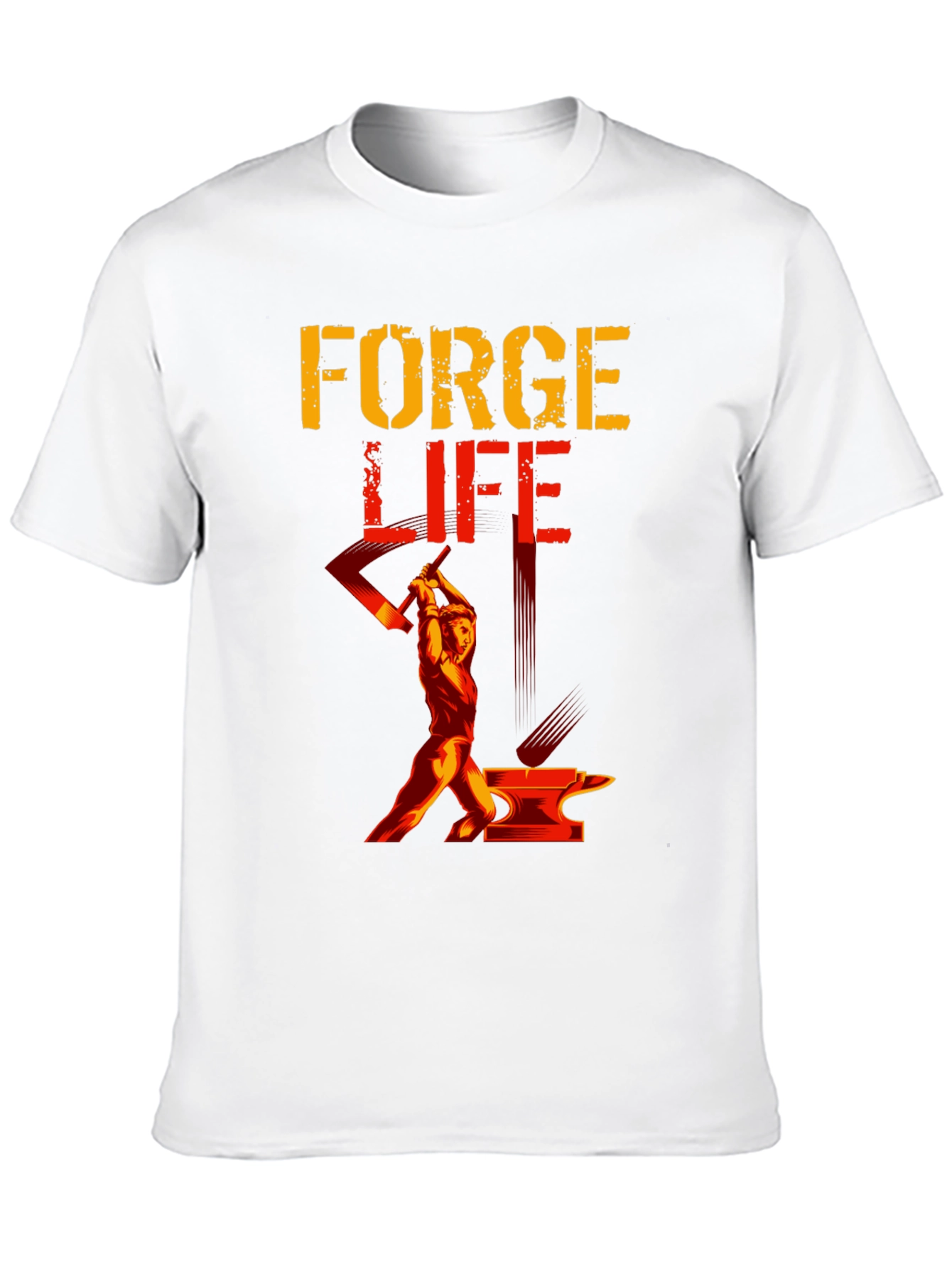 Black Forge Life Black T-Shirt view 10
