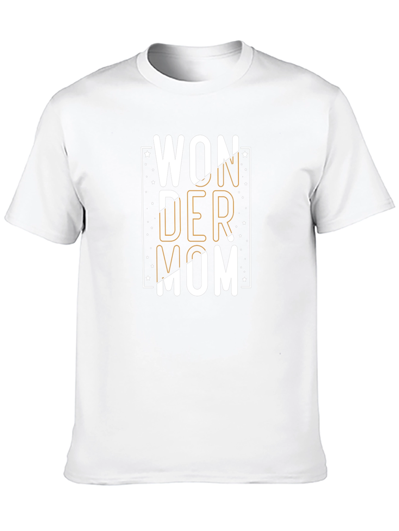 Black Wonder Mom Black Graphic T-Shirt view 10