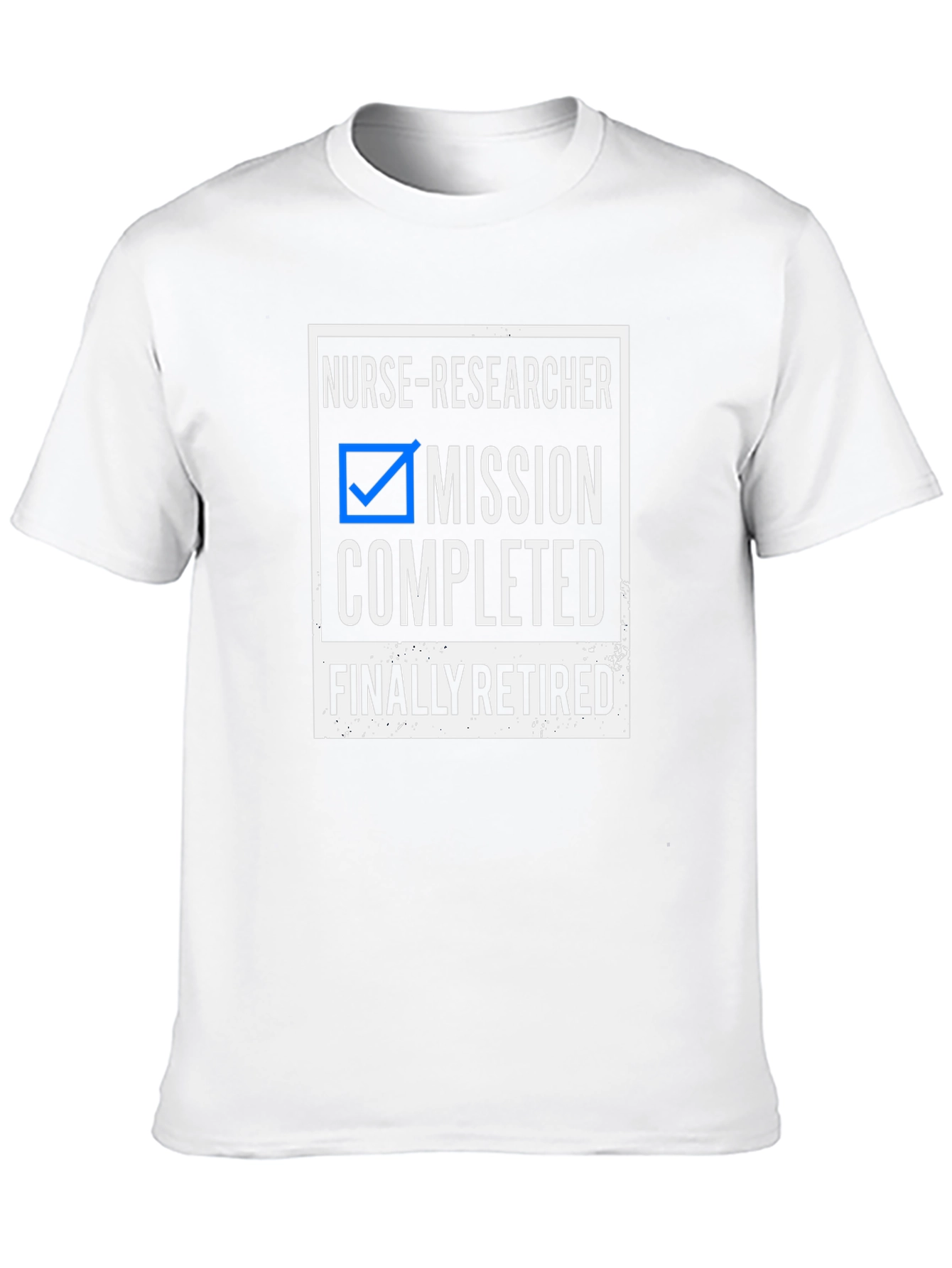 Black Nurse Researcher Retirement T-Shirt view 10