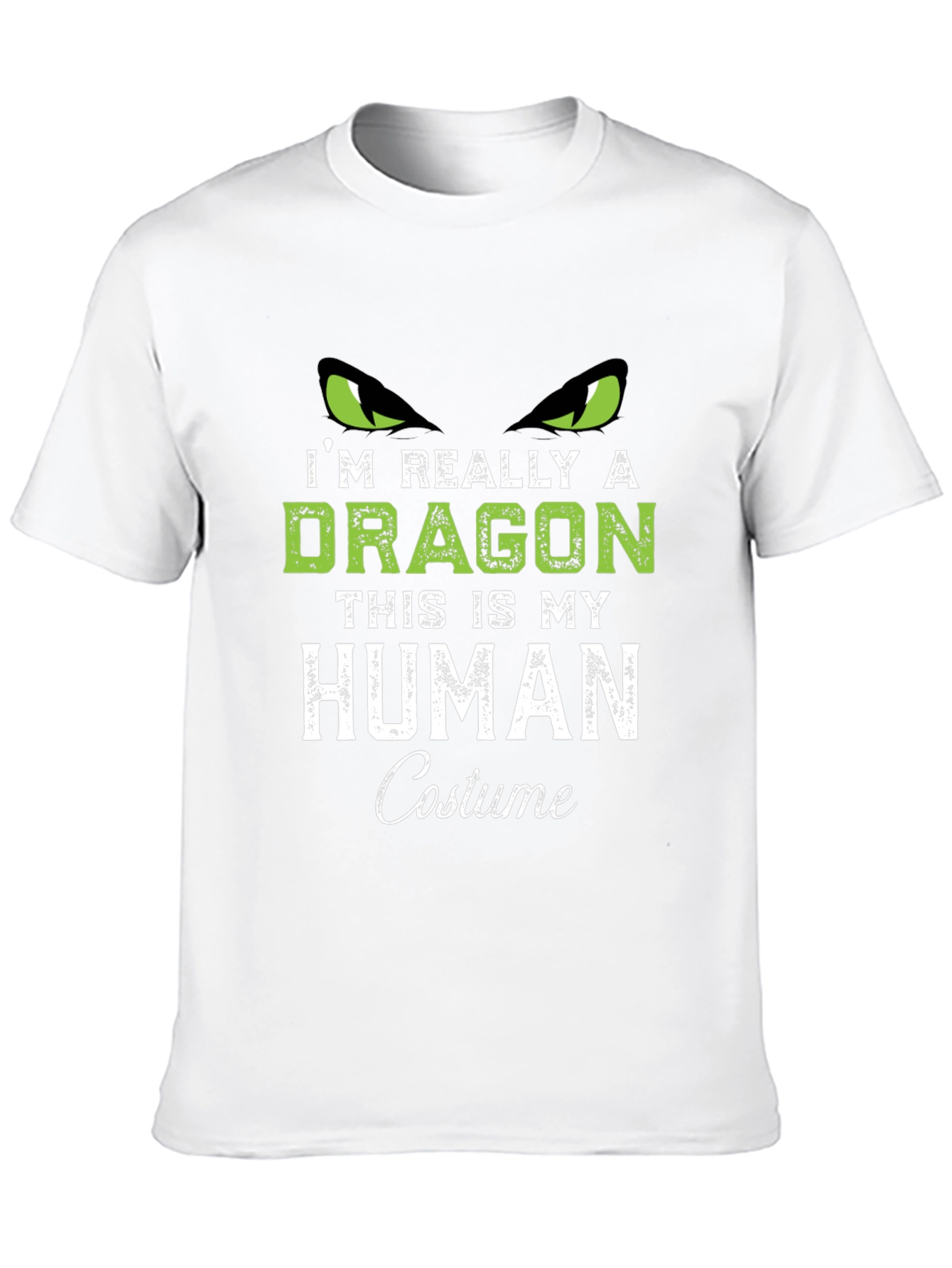 Black Dragon Human Costume Graphic Tee view 10
