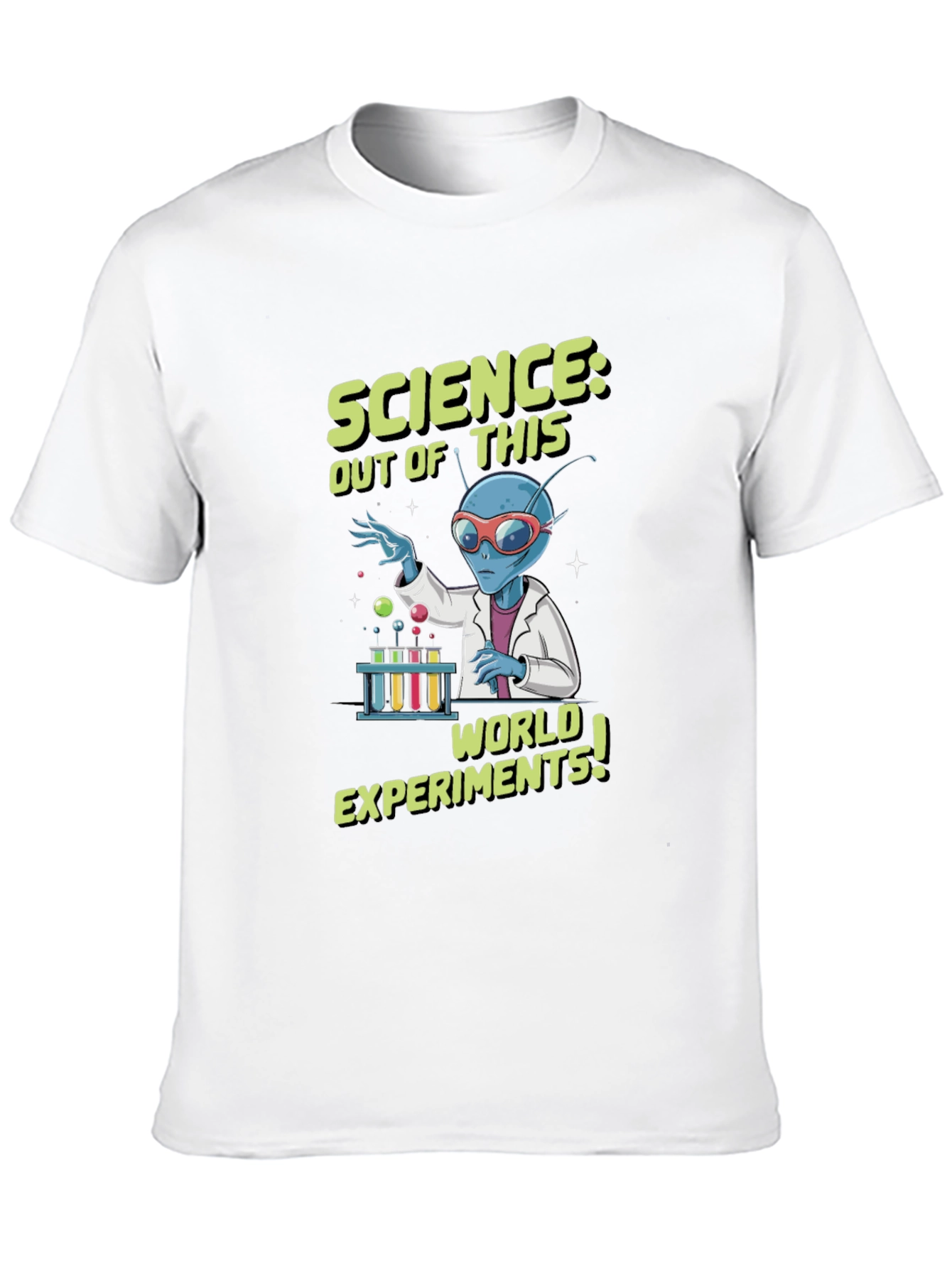 Black Science Alien T-Shirt - Out of this World Experiments view 10