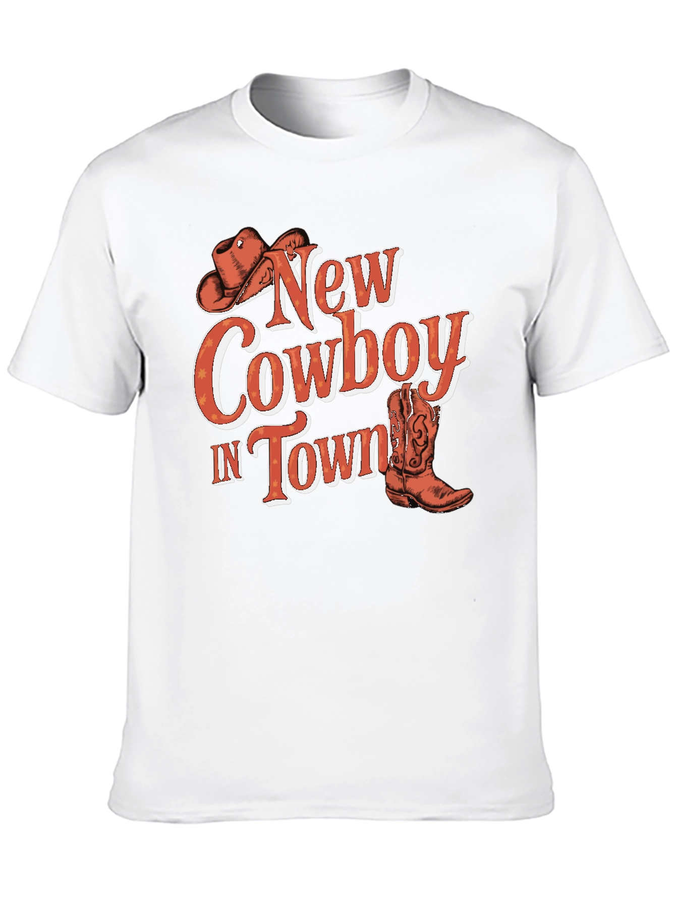 Black New Cowboy in Town Graphic T-Shirt view 10