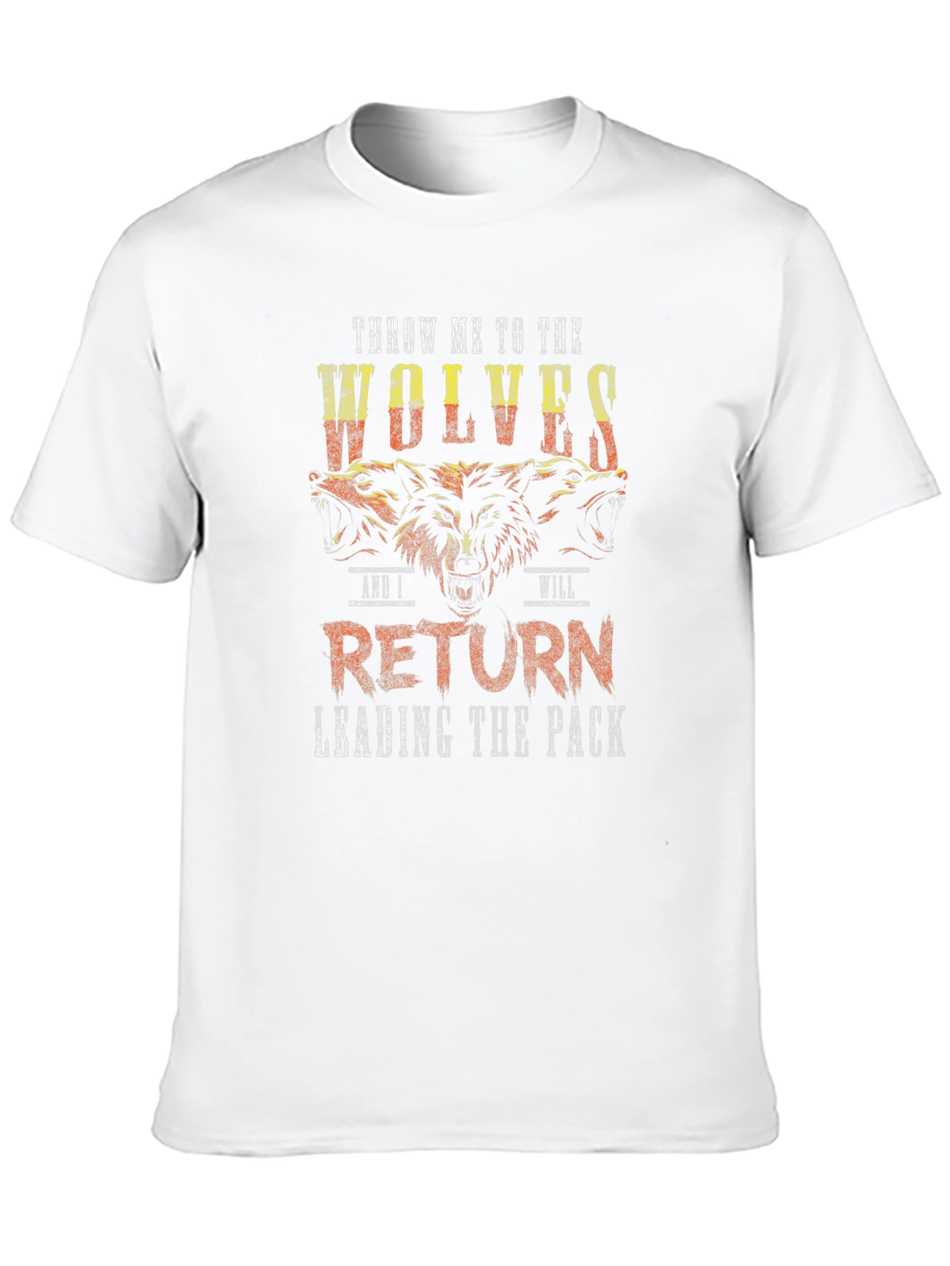 Black Throw Me To The Wolves Graphic Tee view 10