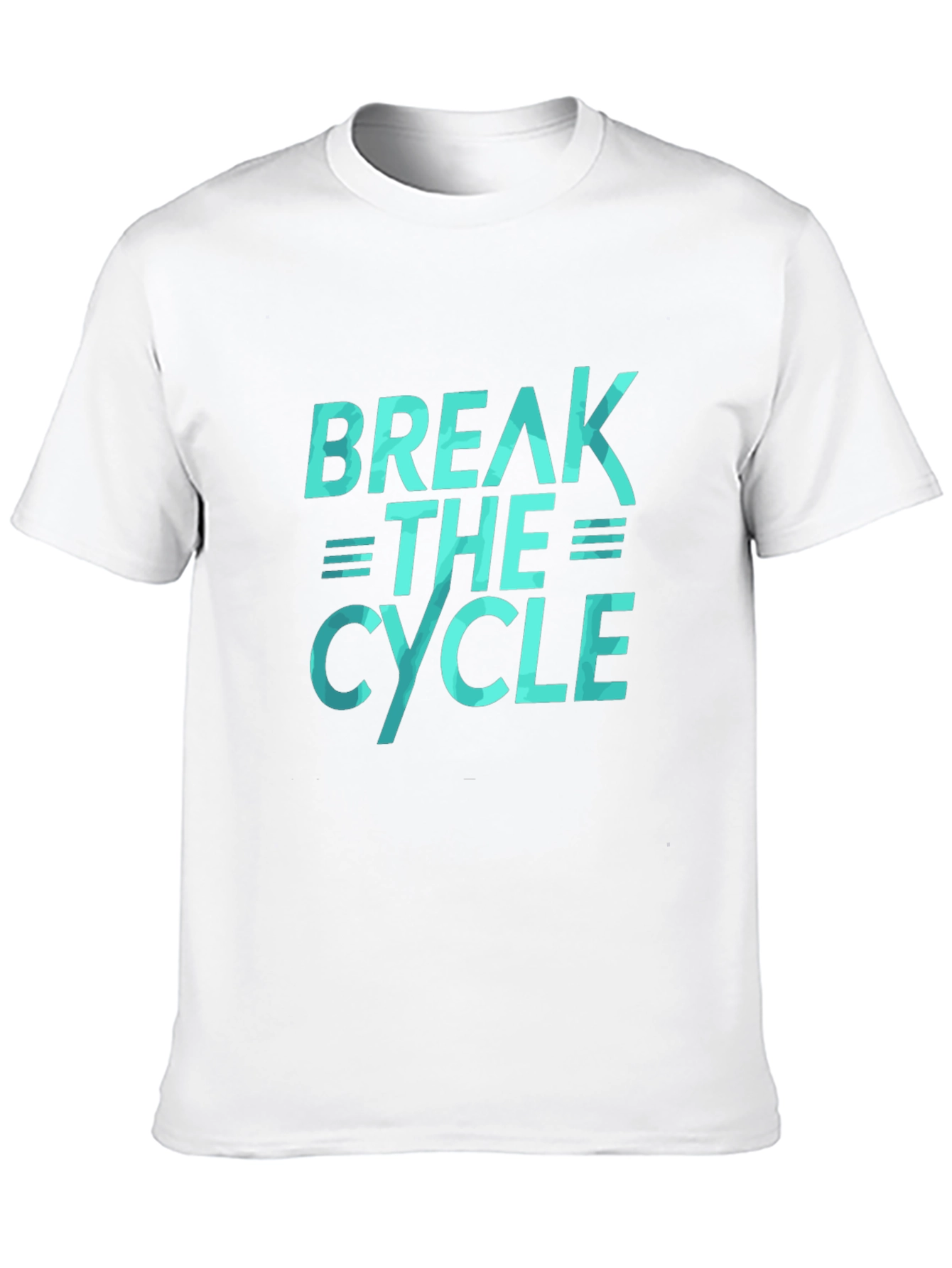 Black Break The Cycle Graphic T-Shirt - Black view 10