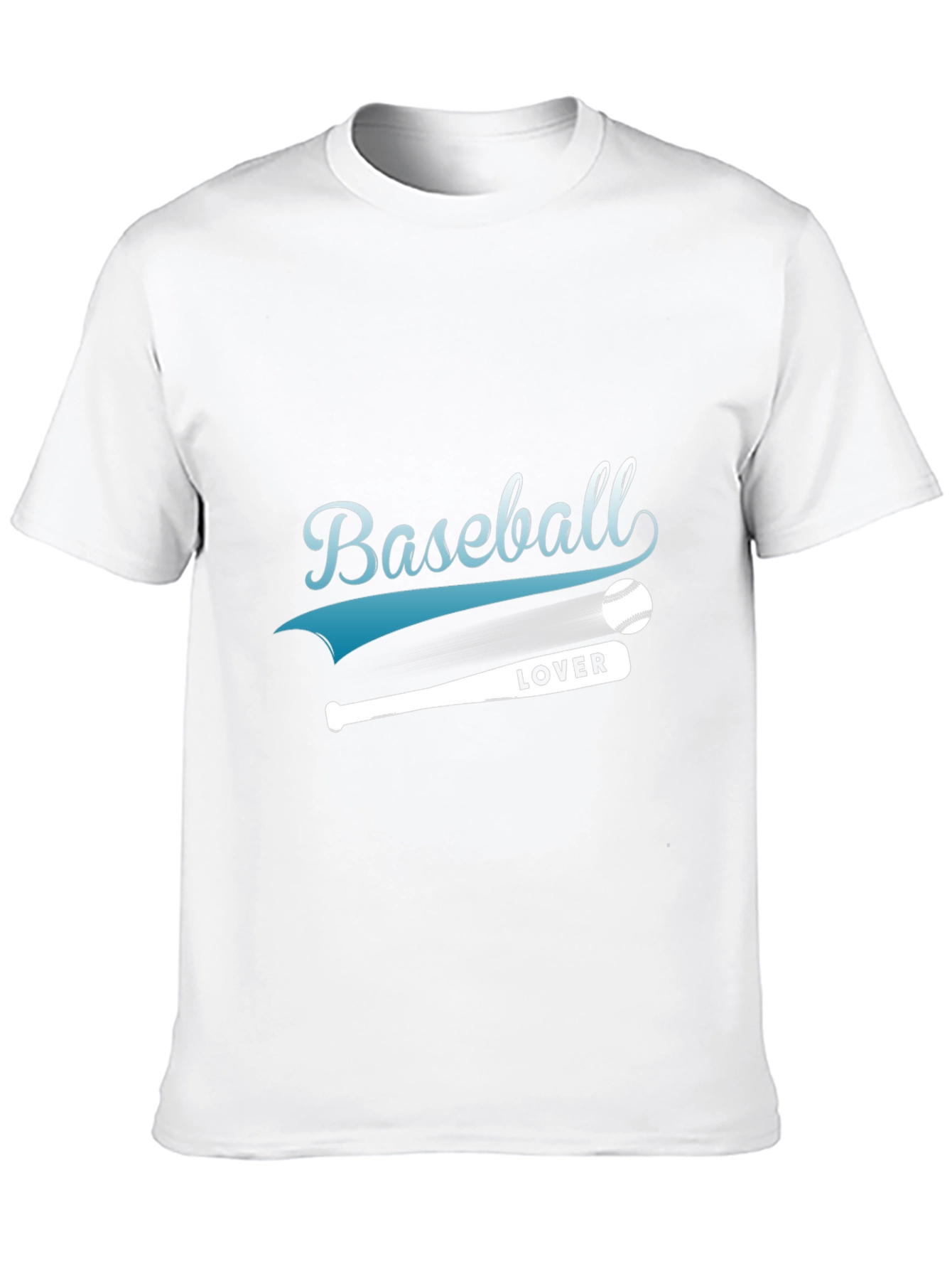 Black Baseball Lover Black T-Shirt view 10