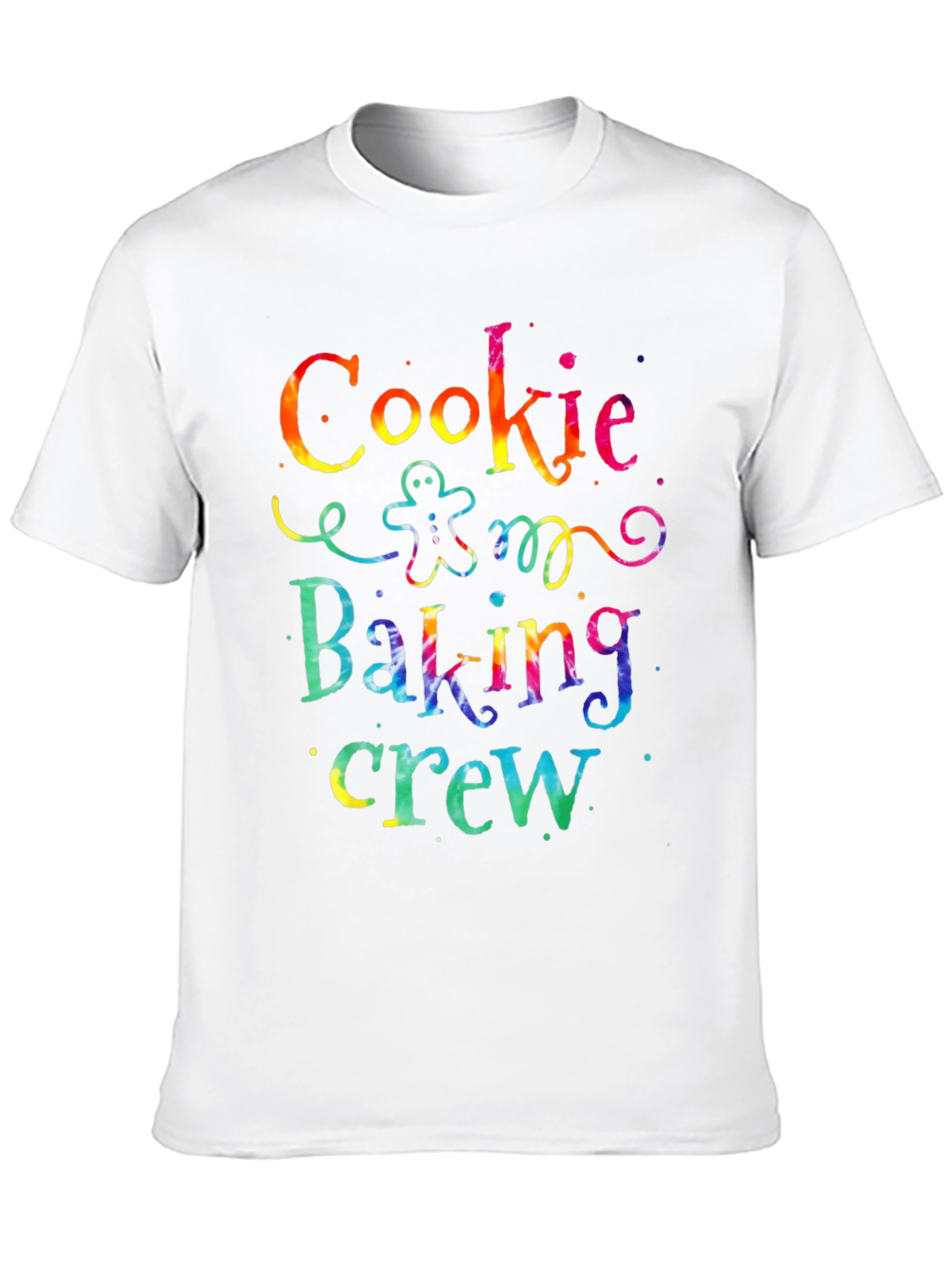 Black Cookie Baking Crew Tie-Dye T-Shirt view 10