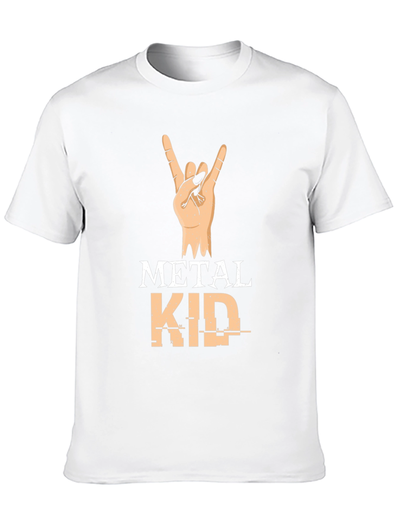 Black Metal Kid Graphic T-Shirt view 10